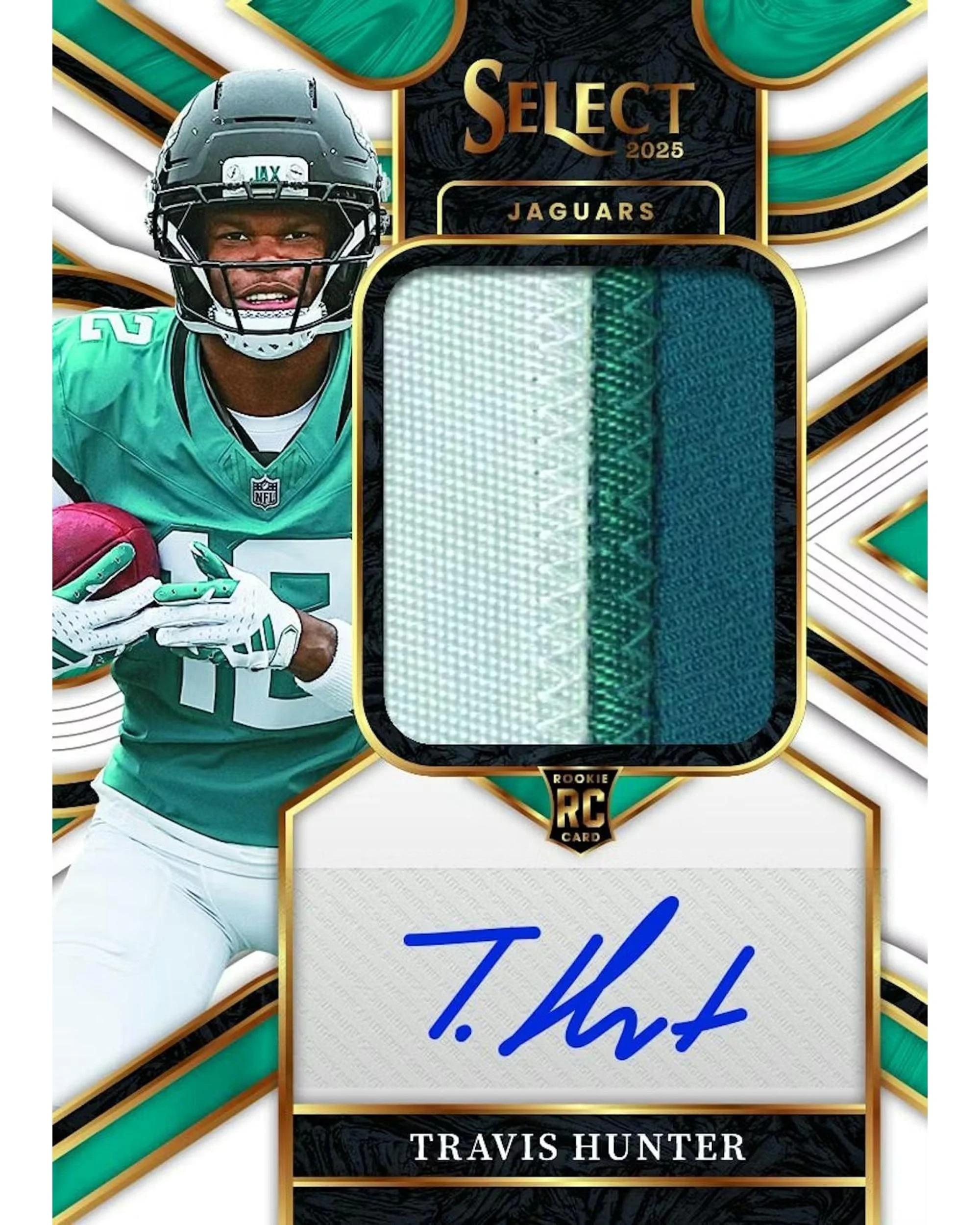 8 Panini NFL Select Football 2025 Hobby Pack, 8 of 9