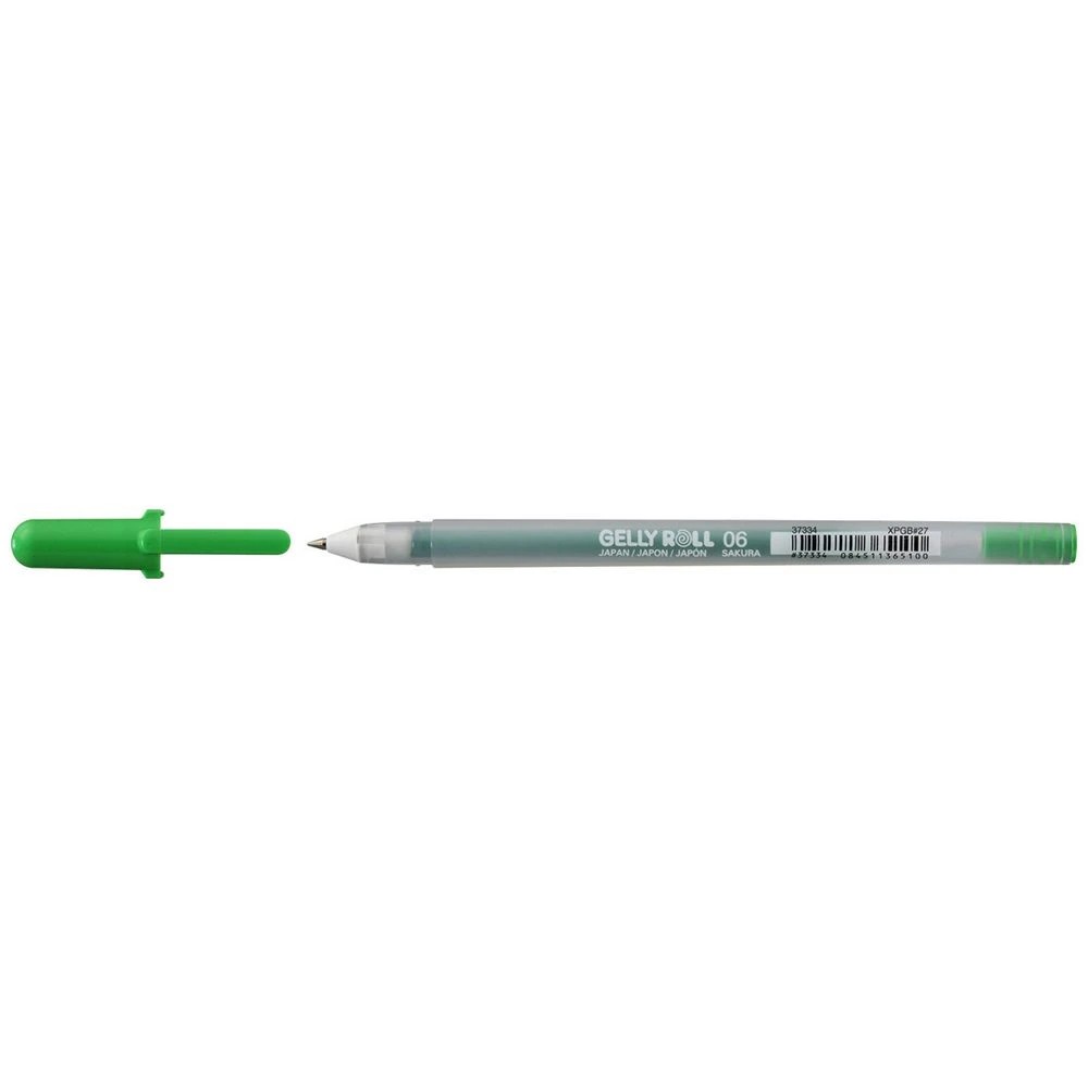 1 Sakura Gelly Roll Gel Pen Fine Yellow Green, 1 of 2
