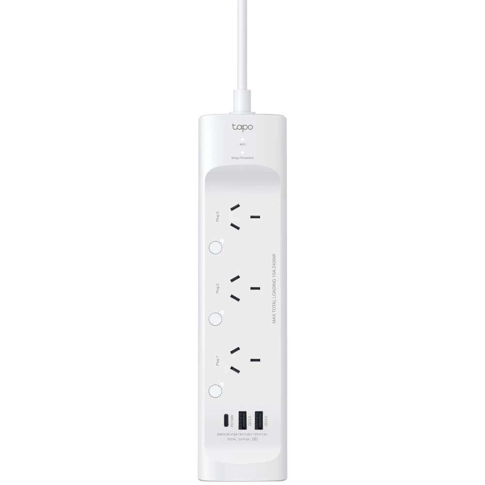 2 TP-Link Tapo 3 Outlet Smart WiFi Power Strip, 2 of 5