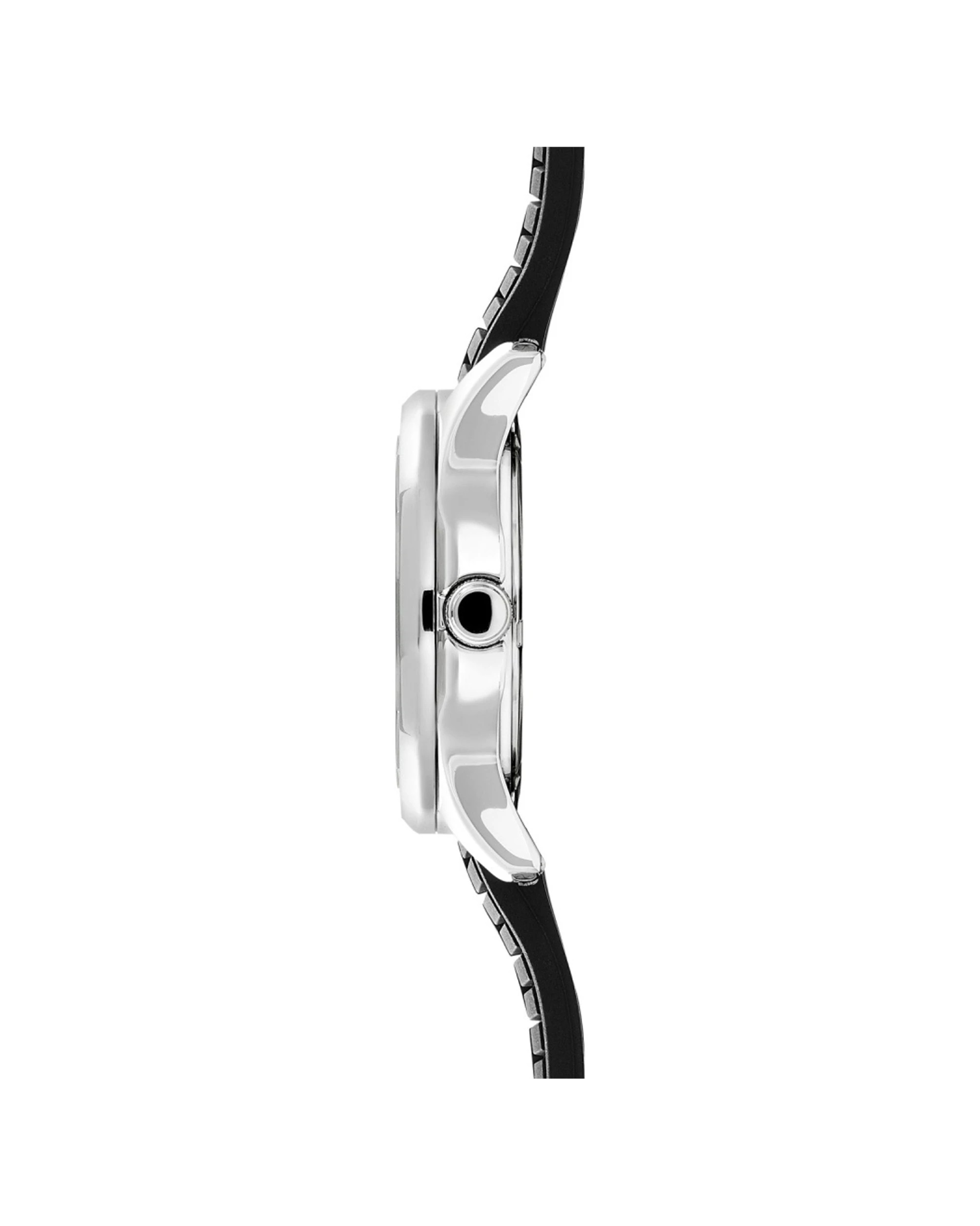 2 Sekonda Men's Octaire Watch 40mm Black Dial Silicone Strap 50m Water Resistant, 2 of 7