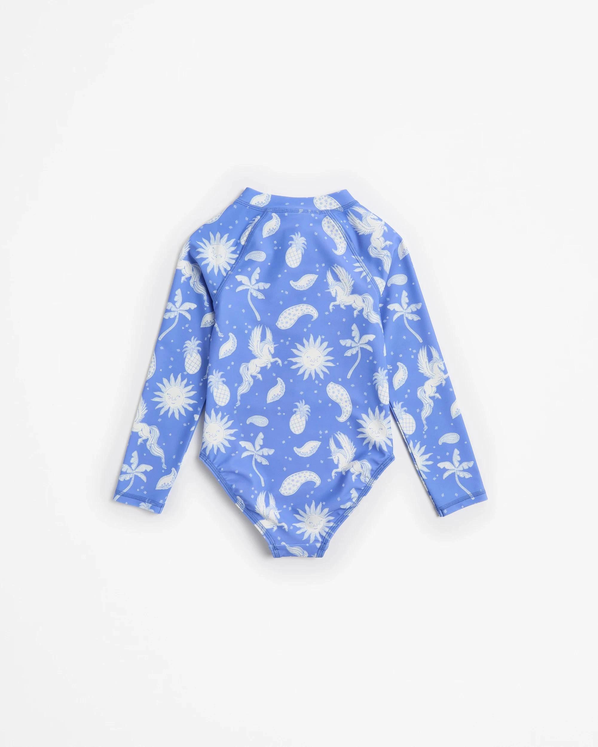 3 Target Long Sleeve Swim Surfsuit BLUE UNICORN, 3 of 3