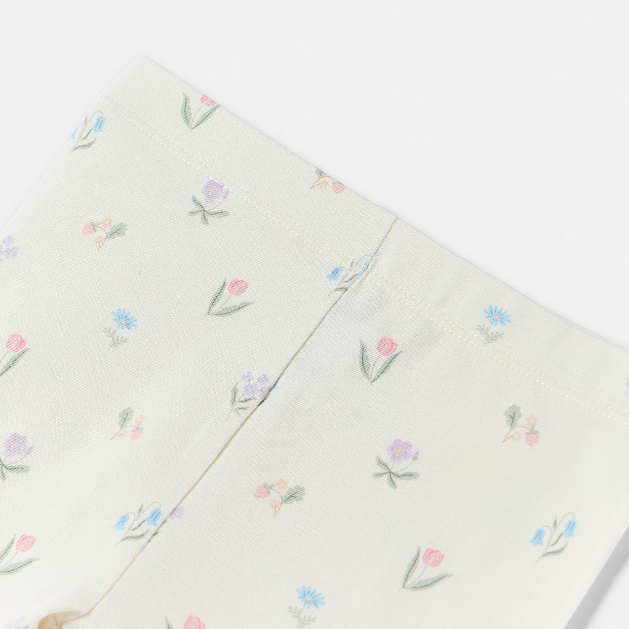 8 3 Pack Print Leggings PINK FLORALS, 8 of 8