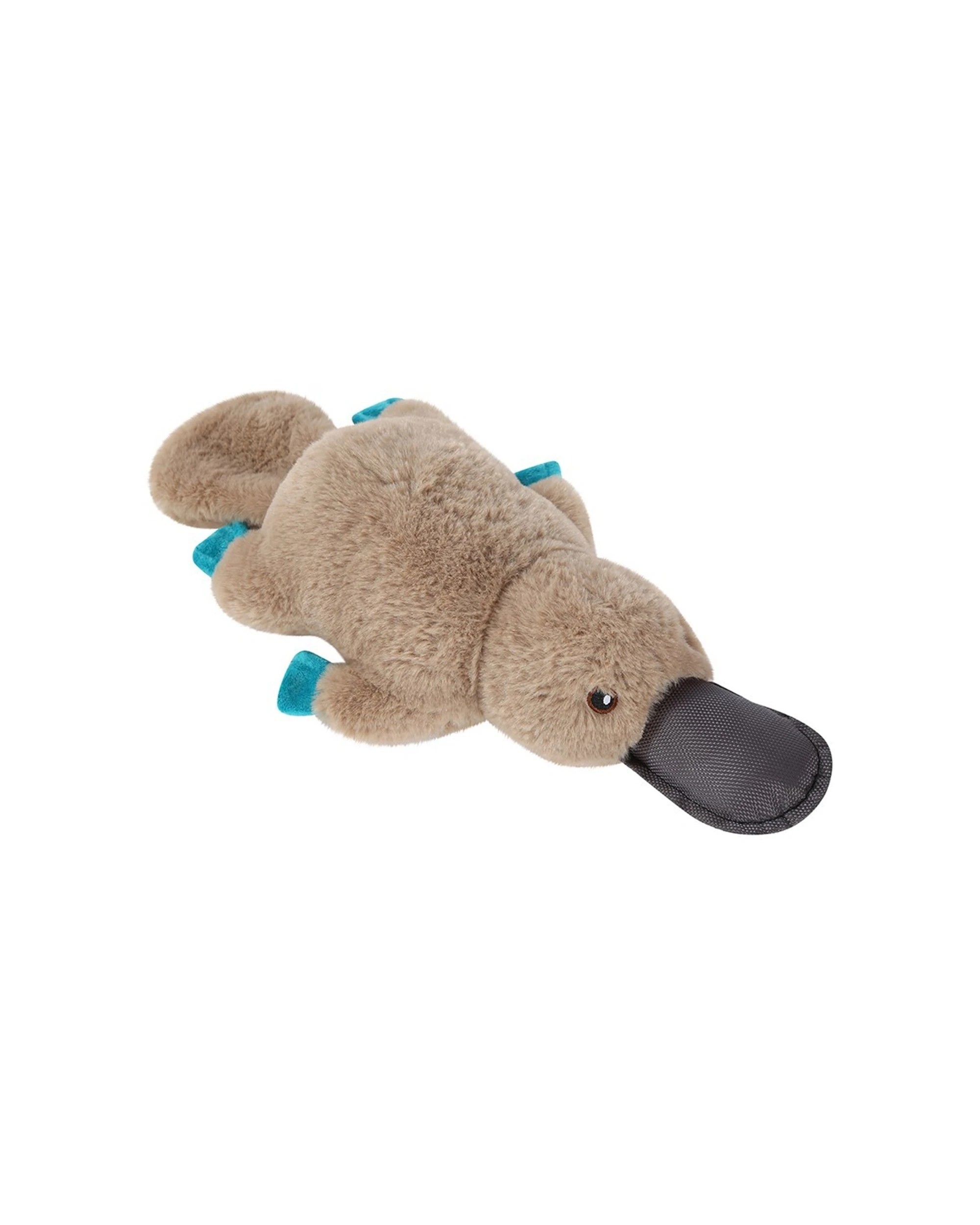 4 Paws And Claws Outback Buddies 42cm Platypus Interactive Pet Toy Squeaker.
 - Brown, 4 of 5