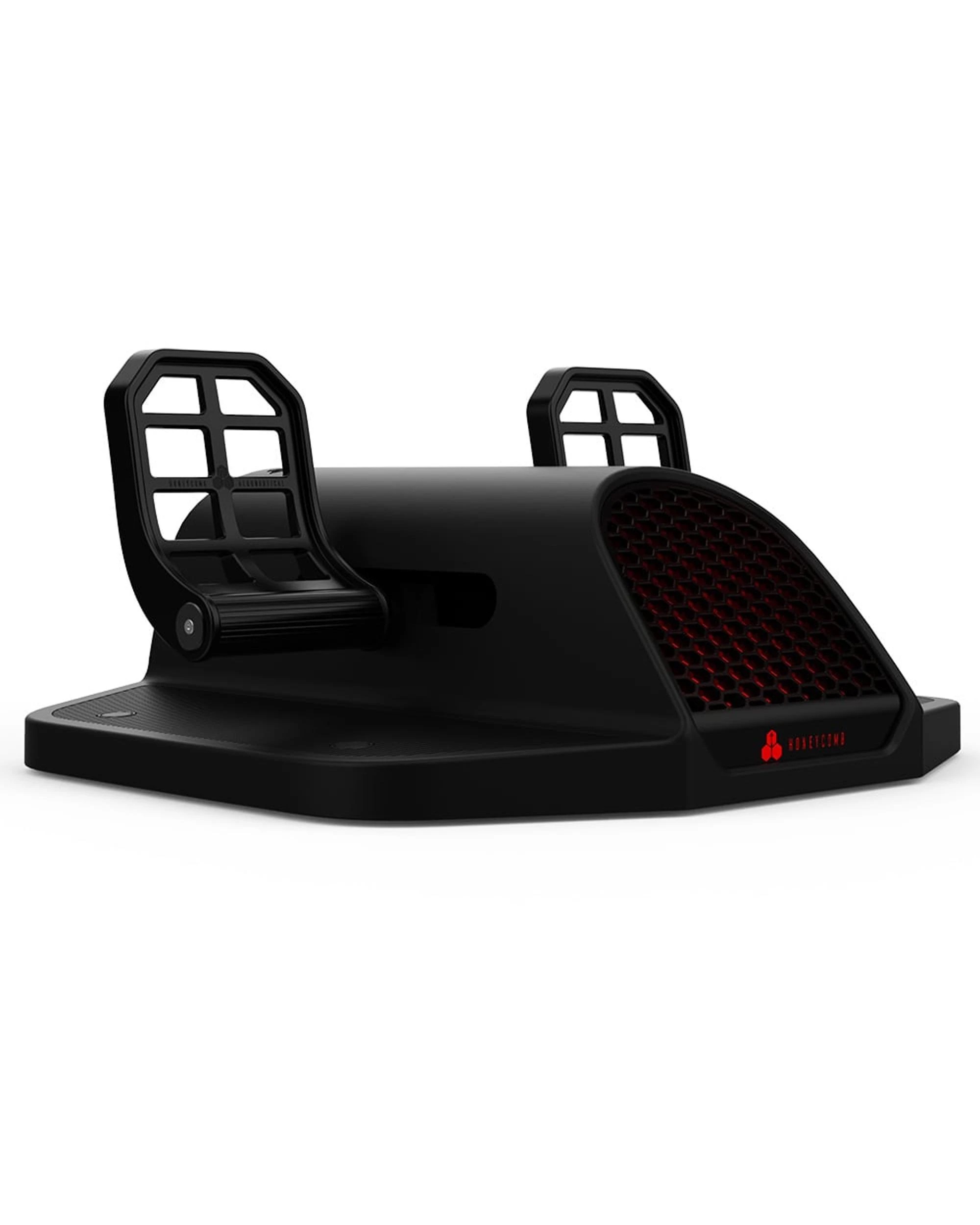 4 Honeycomb Charlie Rudder Pedals - Black, 4 of 4