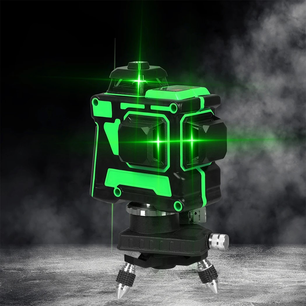 8 Traderight 3D 360 Degree Self Leveling Rotary Green Laser Level, 8 of 8