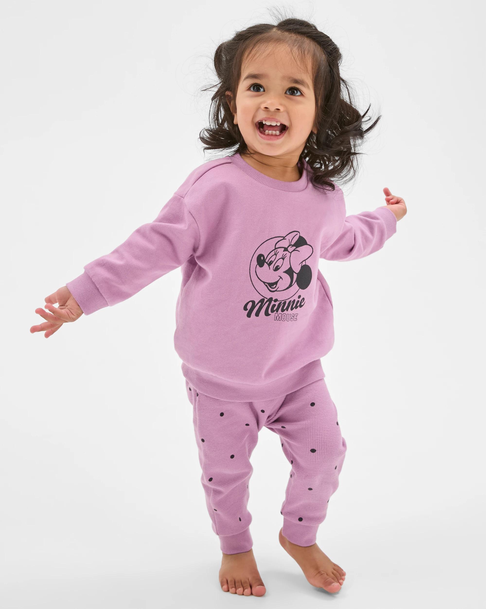 1 Disney Organic Cotton Baby Fleece Set MINNIE VALERIAN, 1 of 7