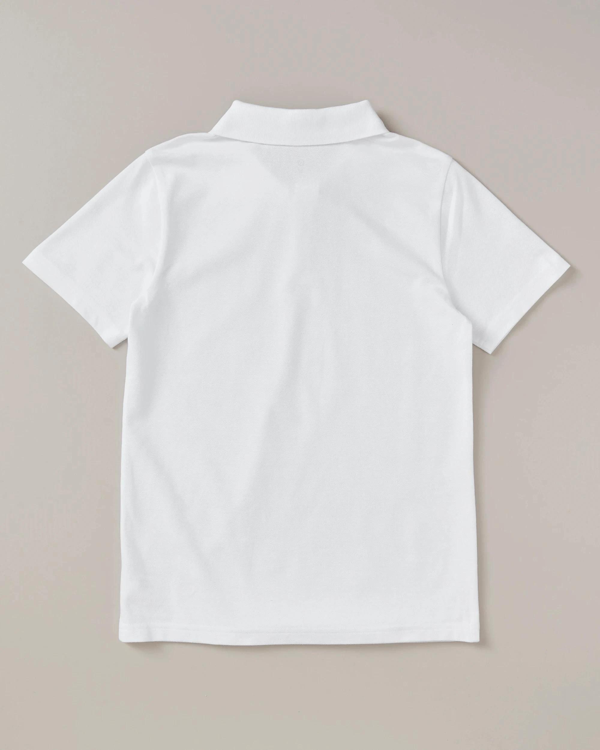 10 Target Short Sleeve School Polos WHITE, 10 of 10