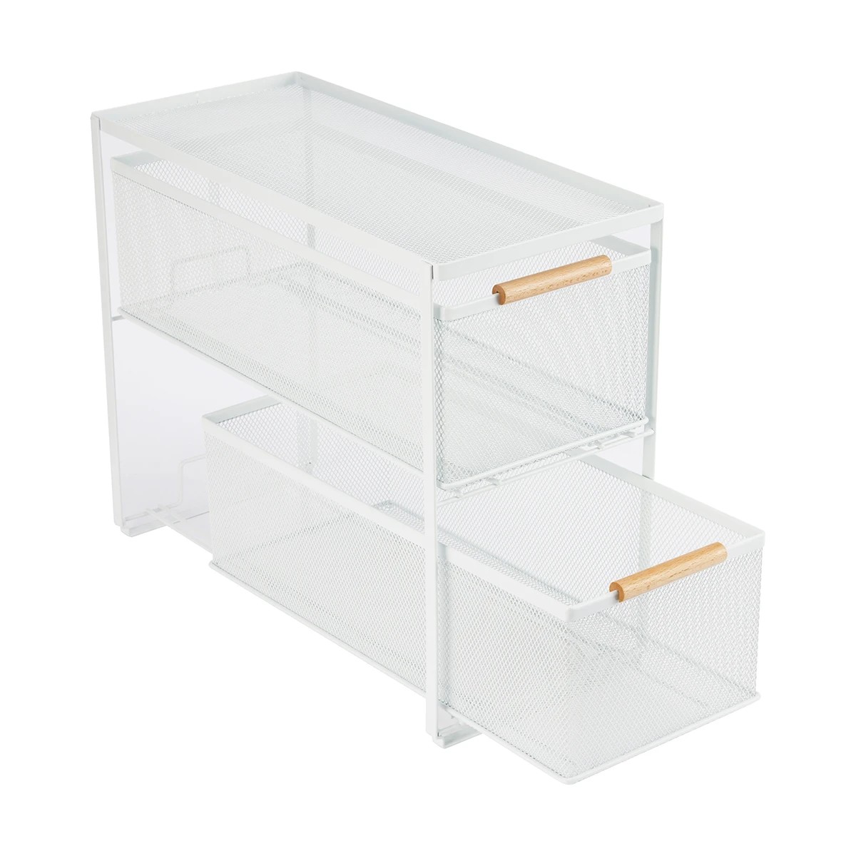 5 2 Drawer Mesh Organiser, 5 of 7