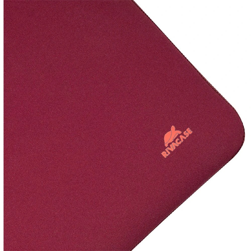 4 Rivacase Vertical 14" Laptop Sleeve Burgundy, 4 of 10