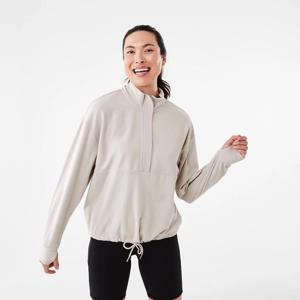 Active Womens Half Zip Mid Layer Sweatshirt