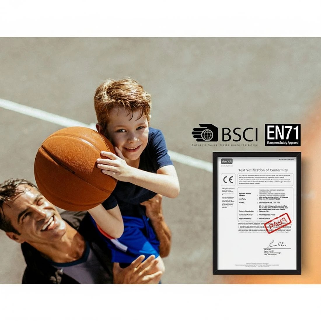 7 Everfit 2.1M Basketball Hoop Stand System Adjustable Portable Pro Kids Clear - Multi, 7 of 7