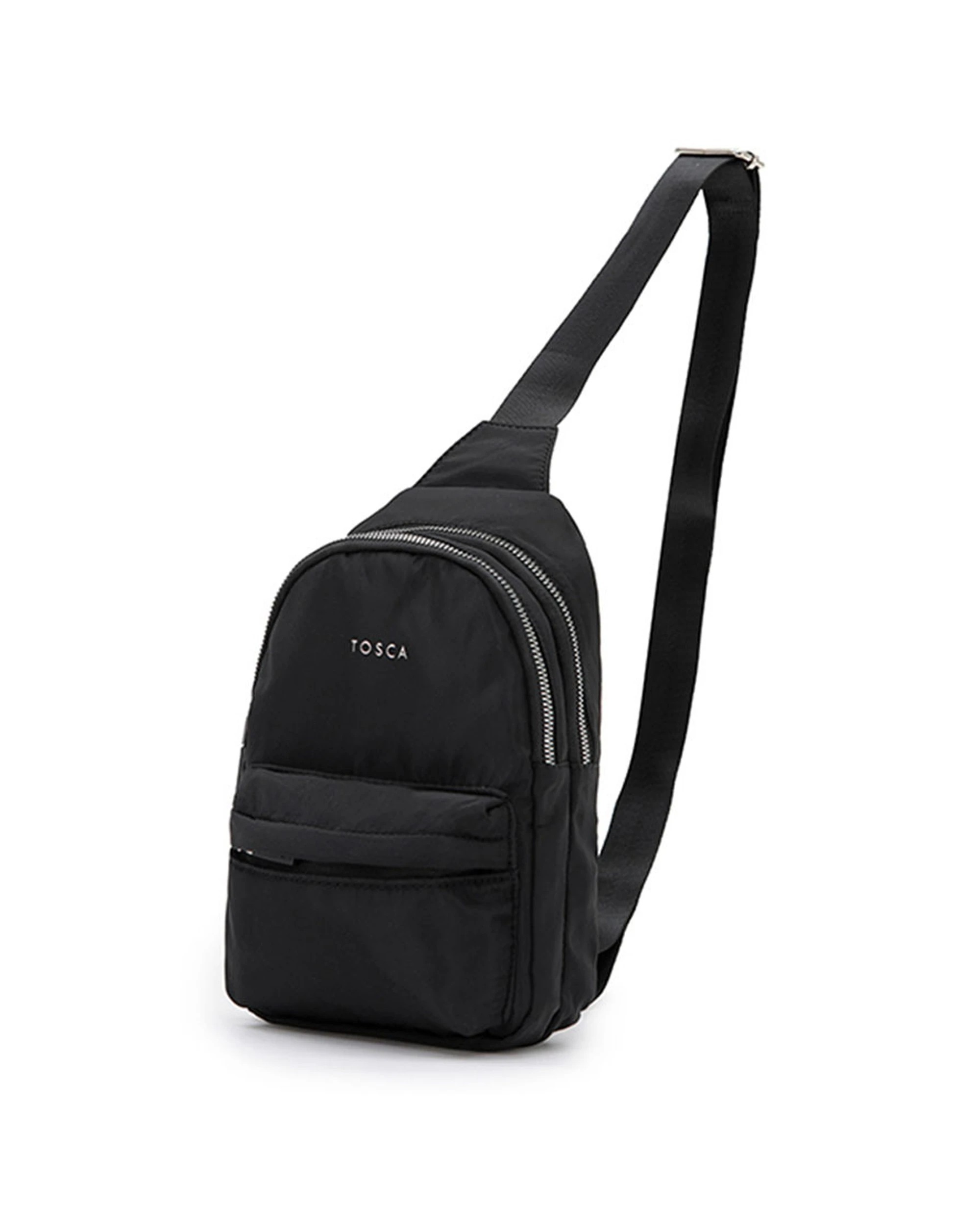 1 Tosca Shoulder Slinger Crossbody Utility Bag - Black, 1 of 3