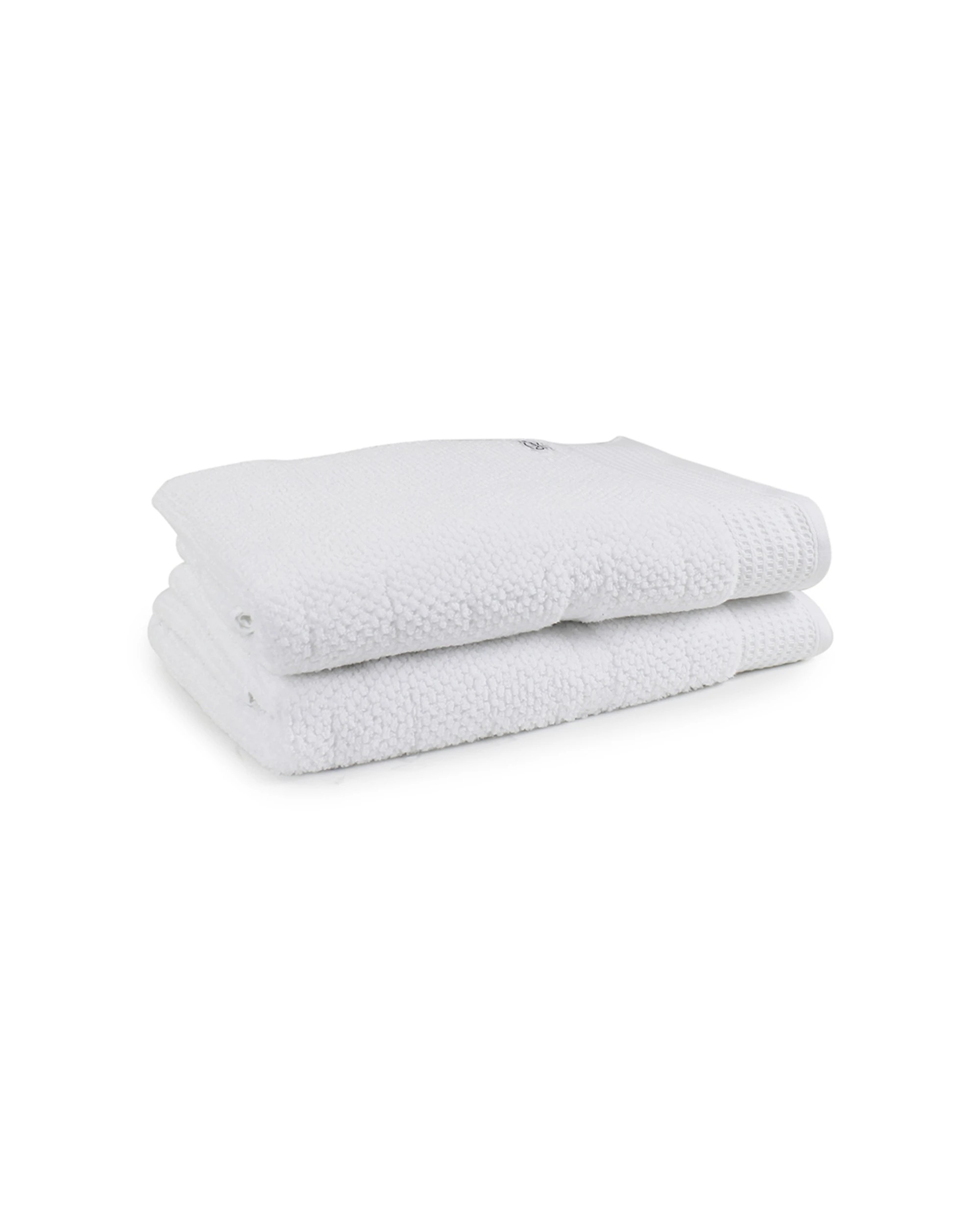 1 Onkaparinga Avalon Bath Sheet 550GSM 2pc 90x167cm - White, 1 of 1