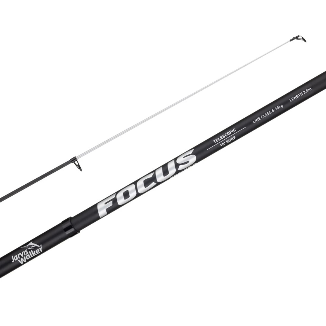 4 Jarvis Walker Focus Series 2 Surf Telescopic Combo - 10ft., Black, 4 of 5
