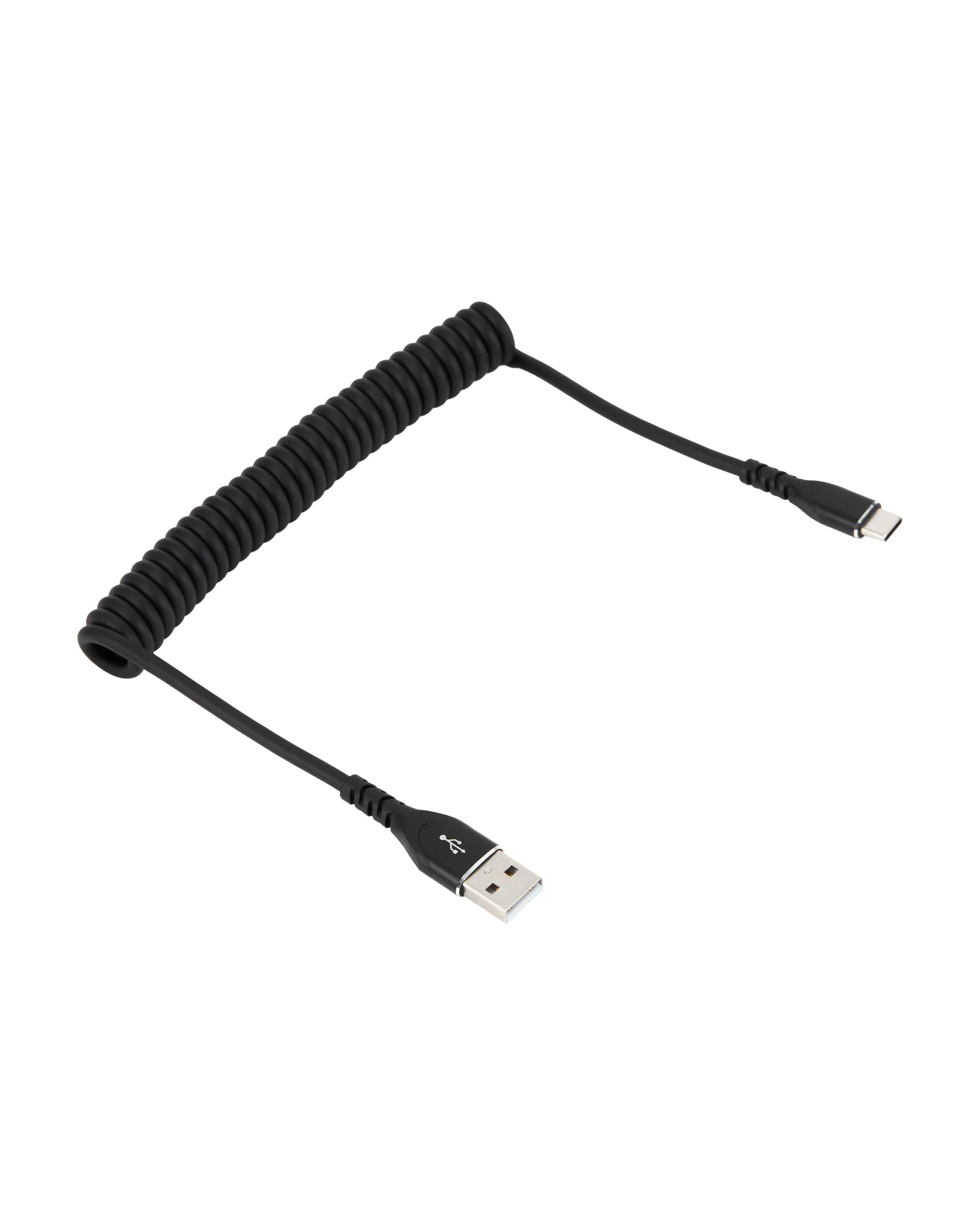 2 USB-A to USB-C Coil Cable, 2 of 6