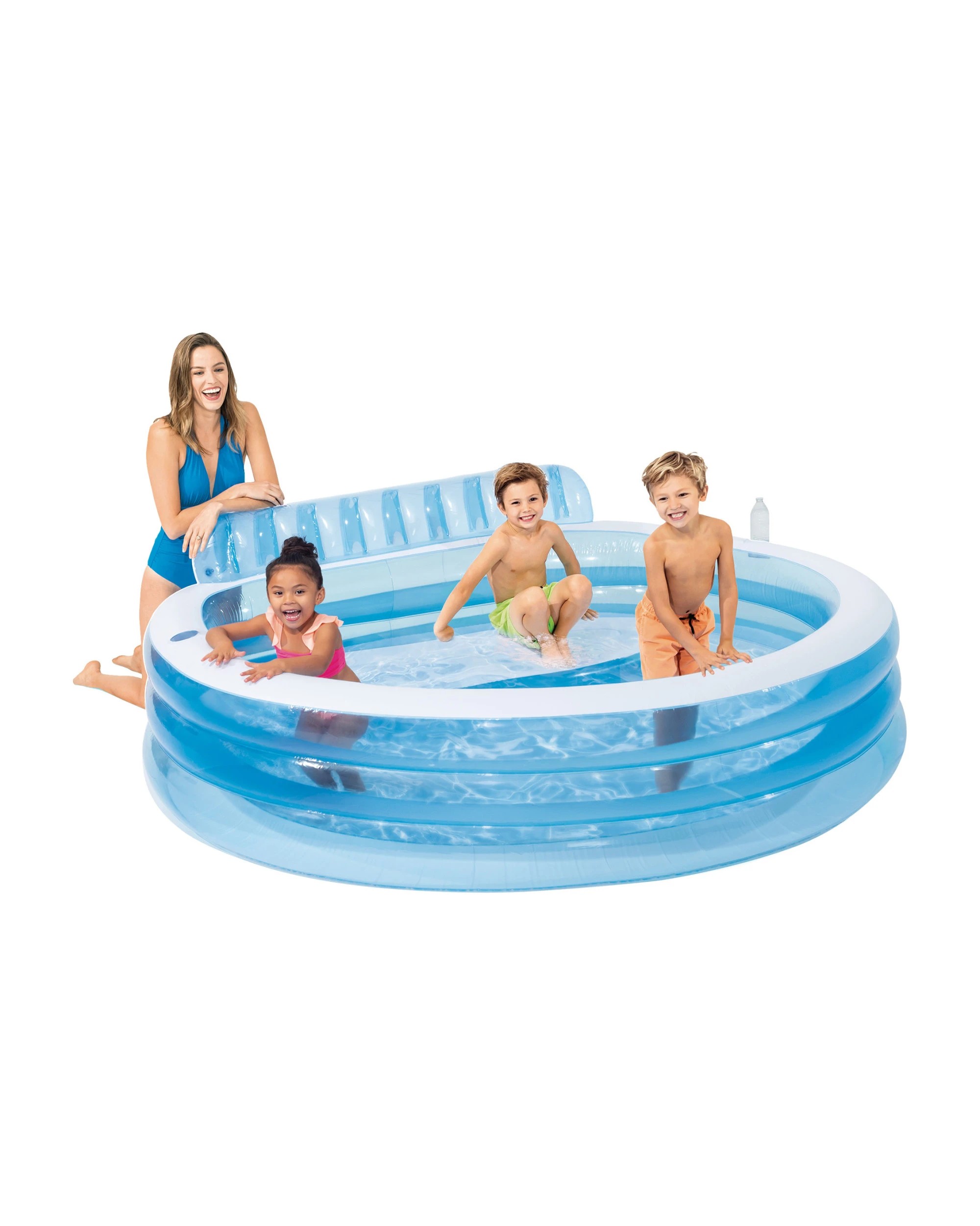 4 Intex Swim Centre Round Inflatable Family Lounge Pool, 4 of 6
