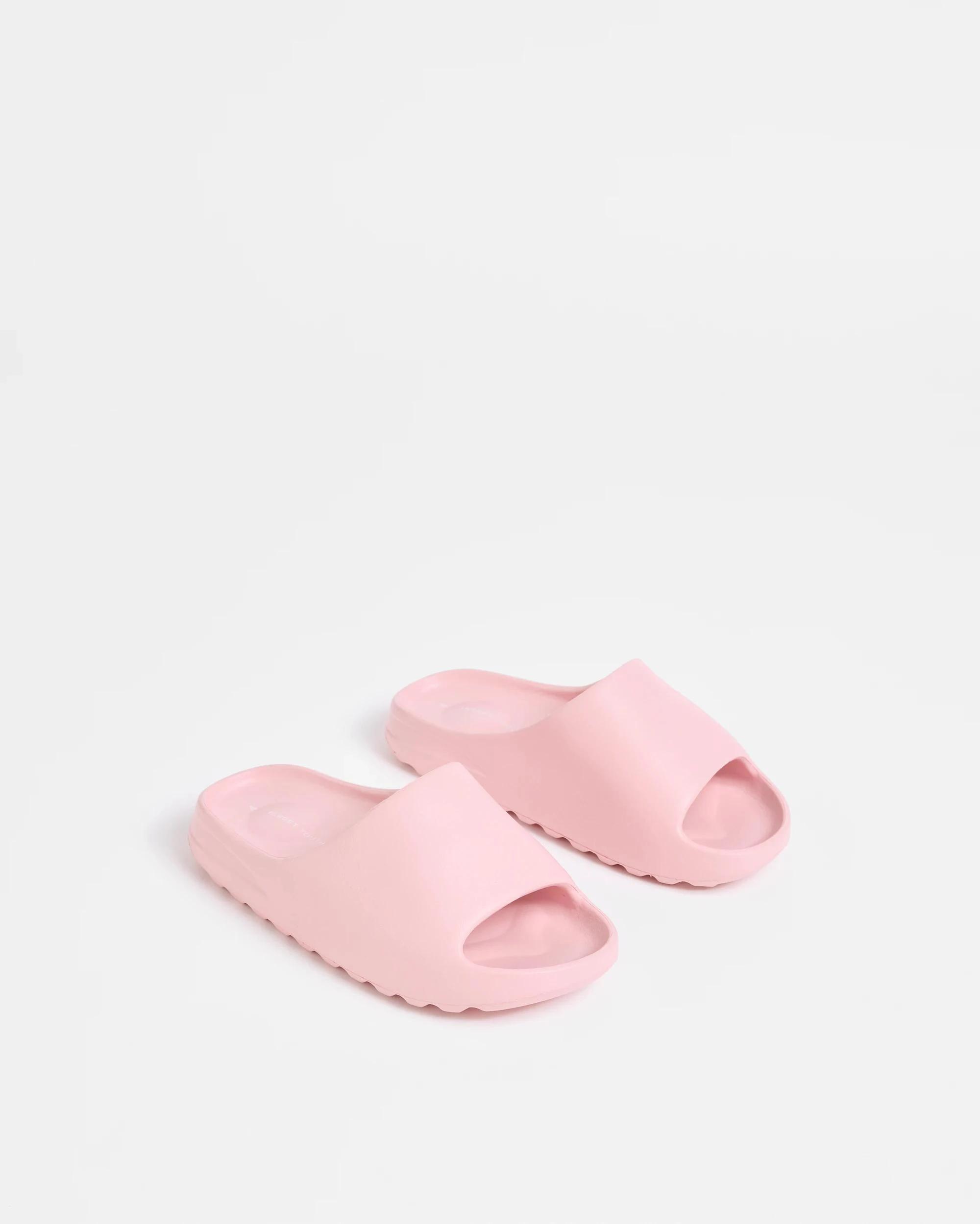 2 Target Girls Senior Moulded Pool Slides PINK, 2 of 3