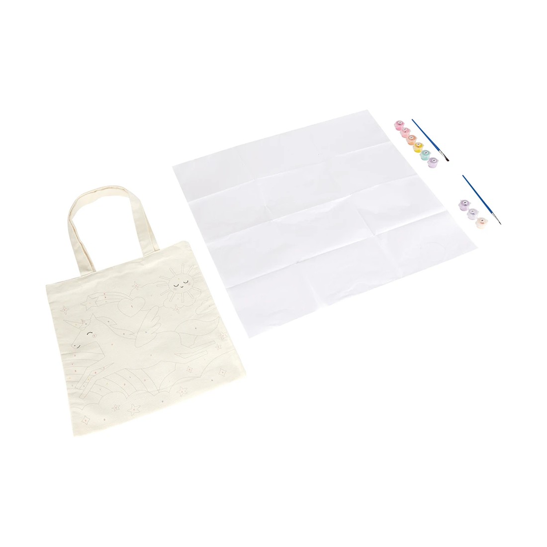 5 13 Piece Paint by Number Tote Bag - Unicorn, 5 of 9