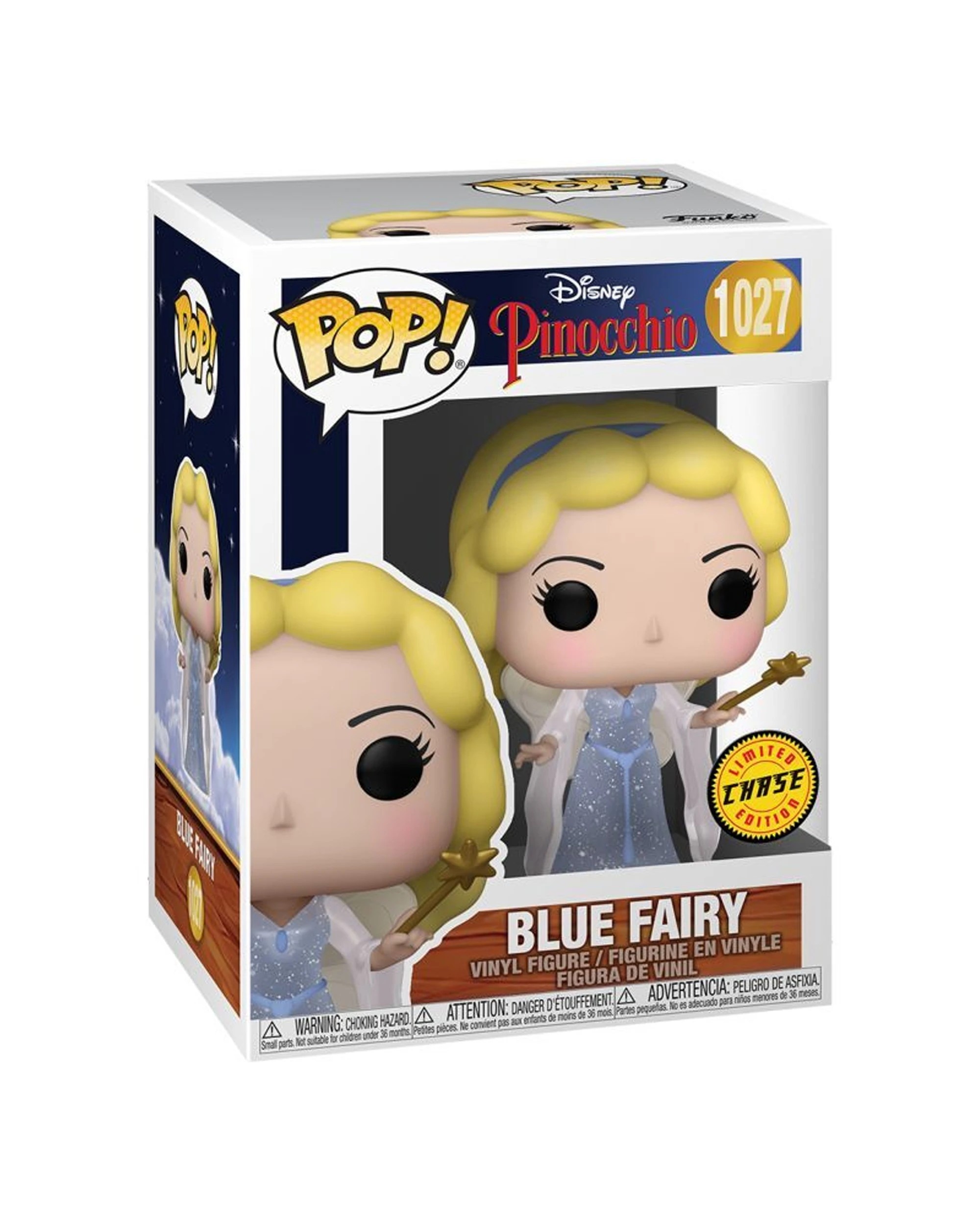 2 Pop Vinyl Figurine Pinocchio - 80th Anniversary Vinyl 10cm Collectible - Blue, 2 of 4