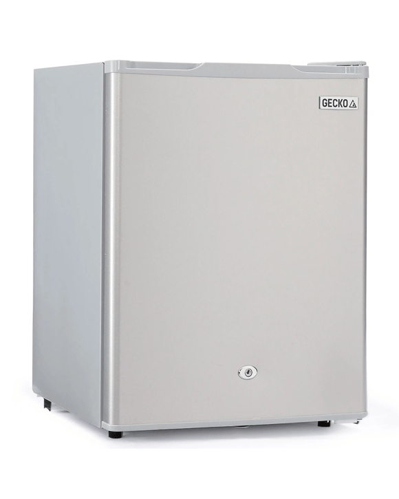 Gecko 70L Portable Bar Fridge and Freezer - Silver