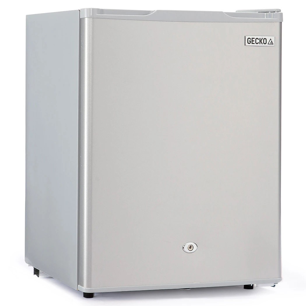 1 Gecko 70L Portable Bar Fridge and Freezer - Silver, 1 of 1