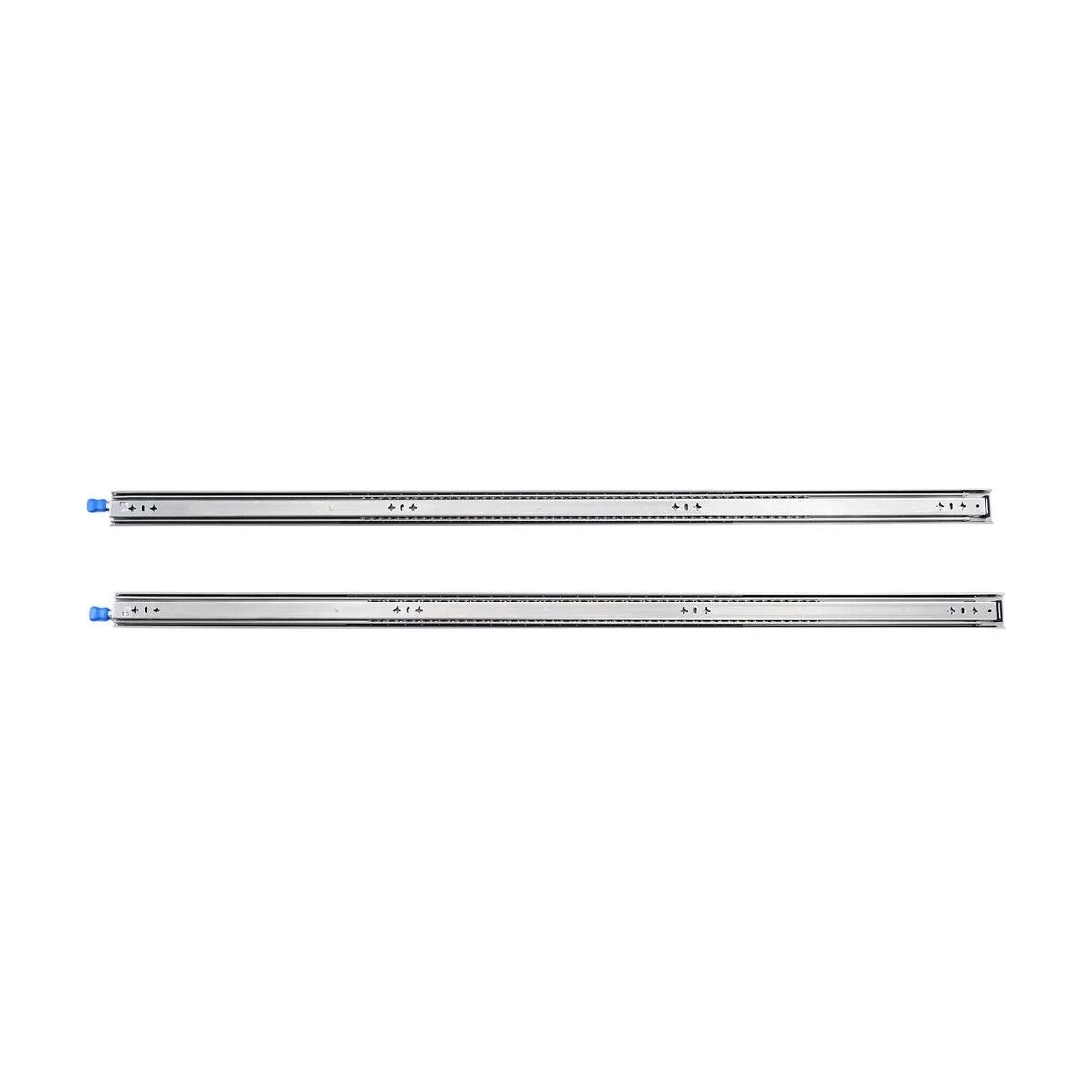 2 Ausway Drawer Runners Heavy Duty Slides Rails Cabinet, 2 of 6