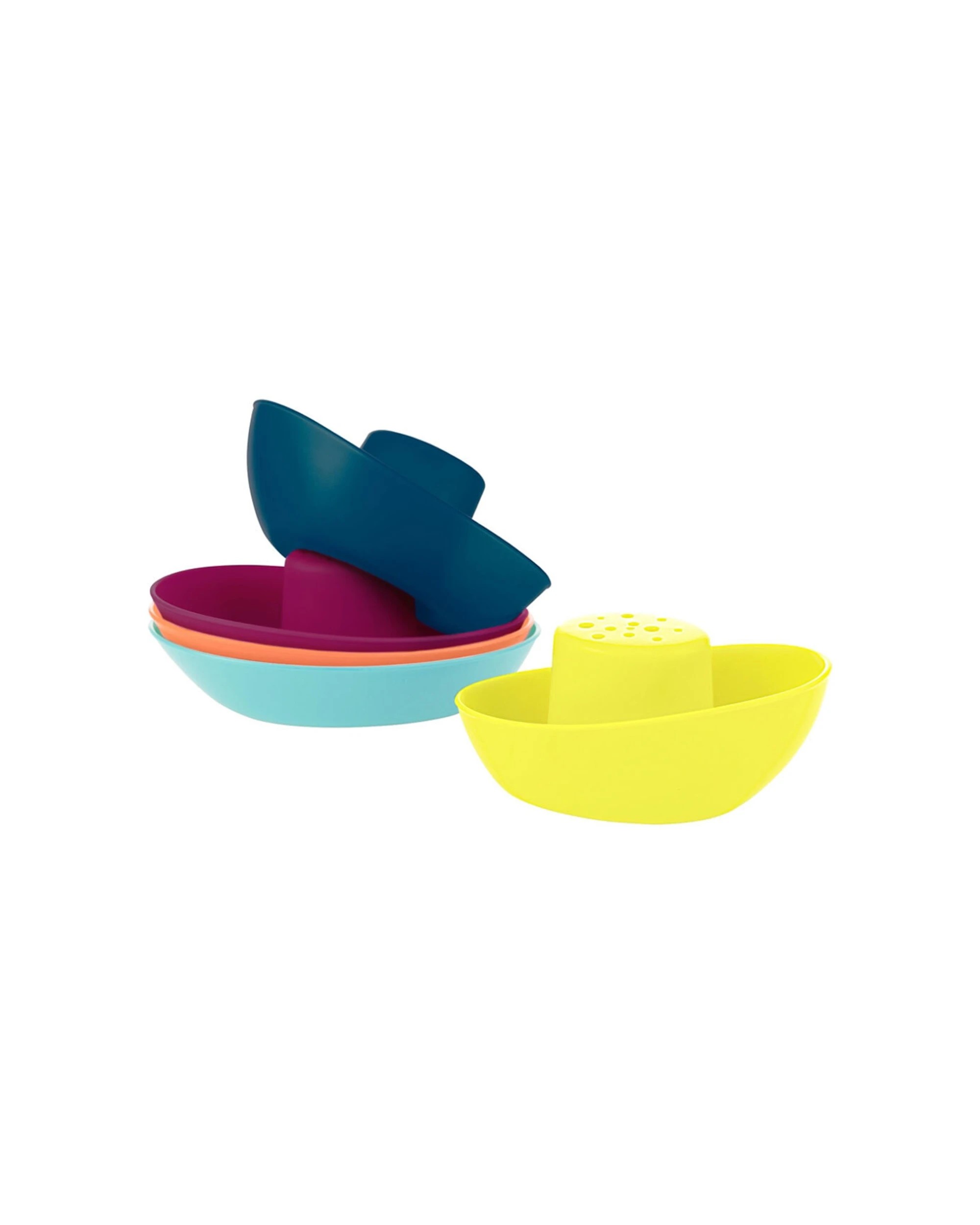 1 Boon 5pc Fleet Stacking Boats Cup Set - Multi, 1 of 5