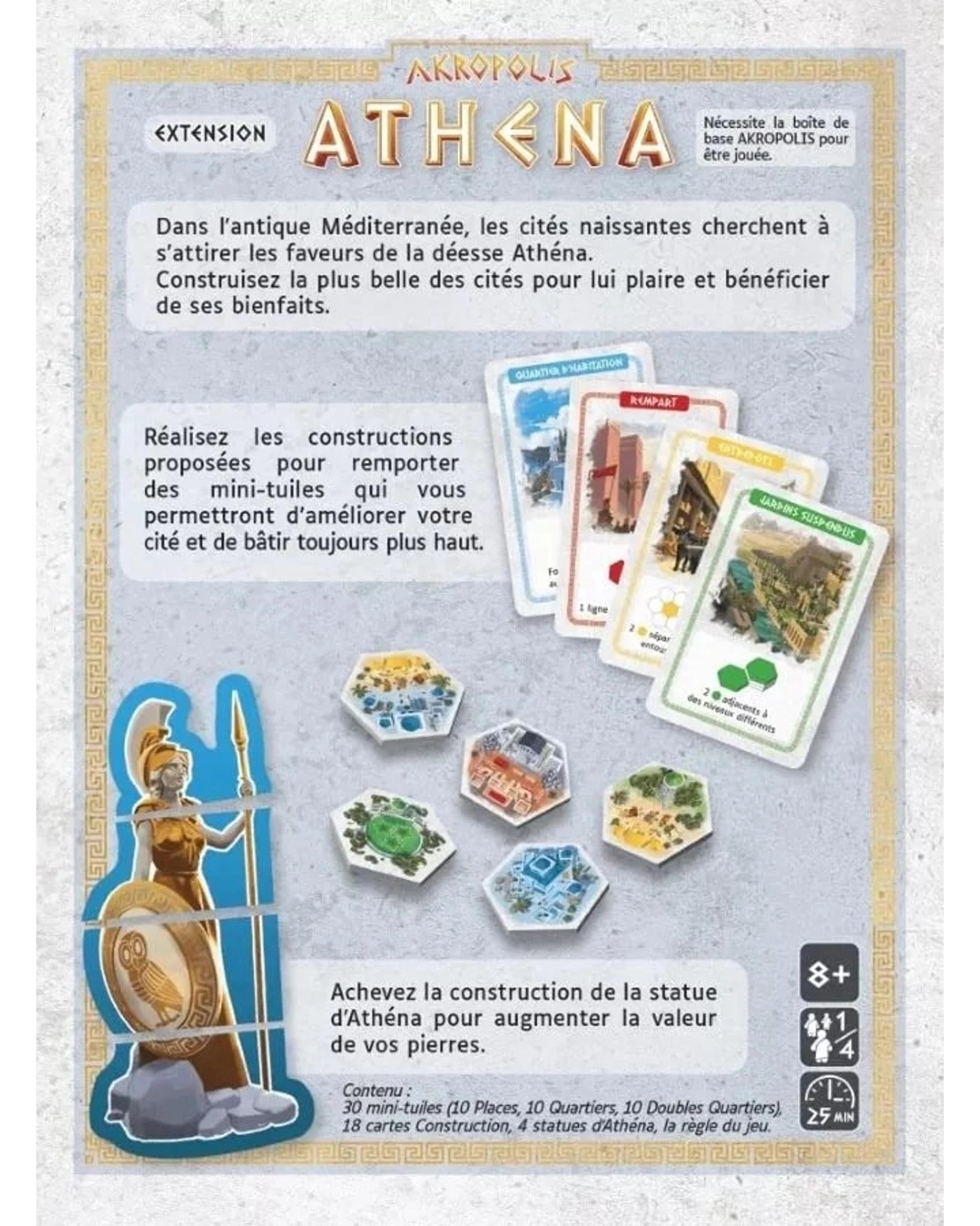 3 Akropolis Athena Expansion Board Game, 3 of 3
