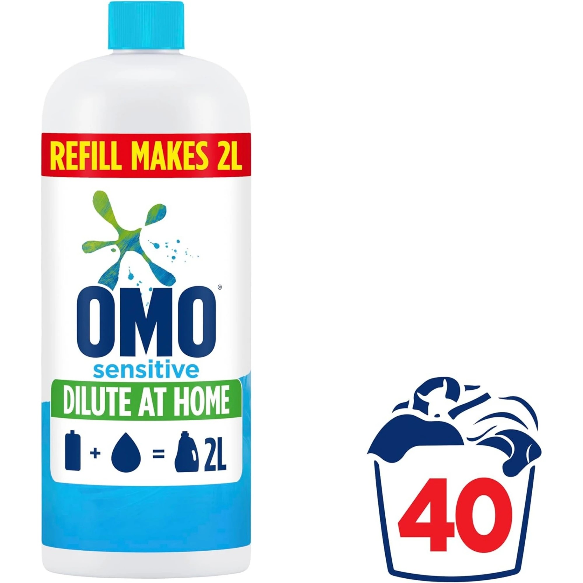 7 OMO Sensitive Laundry Liquid 2L x4, 7 of 7