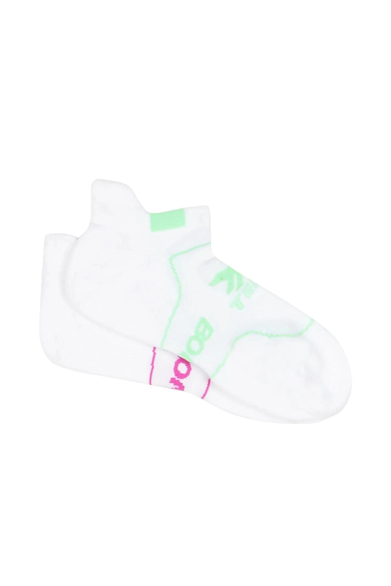 1 2 Pack X-Temp Max Low Cut Socks - Bonds WHITE, 1 of 3