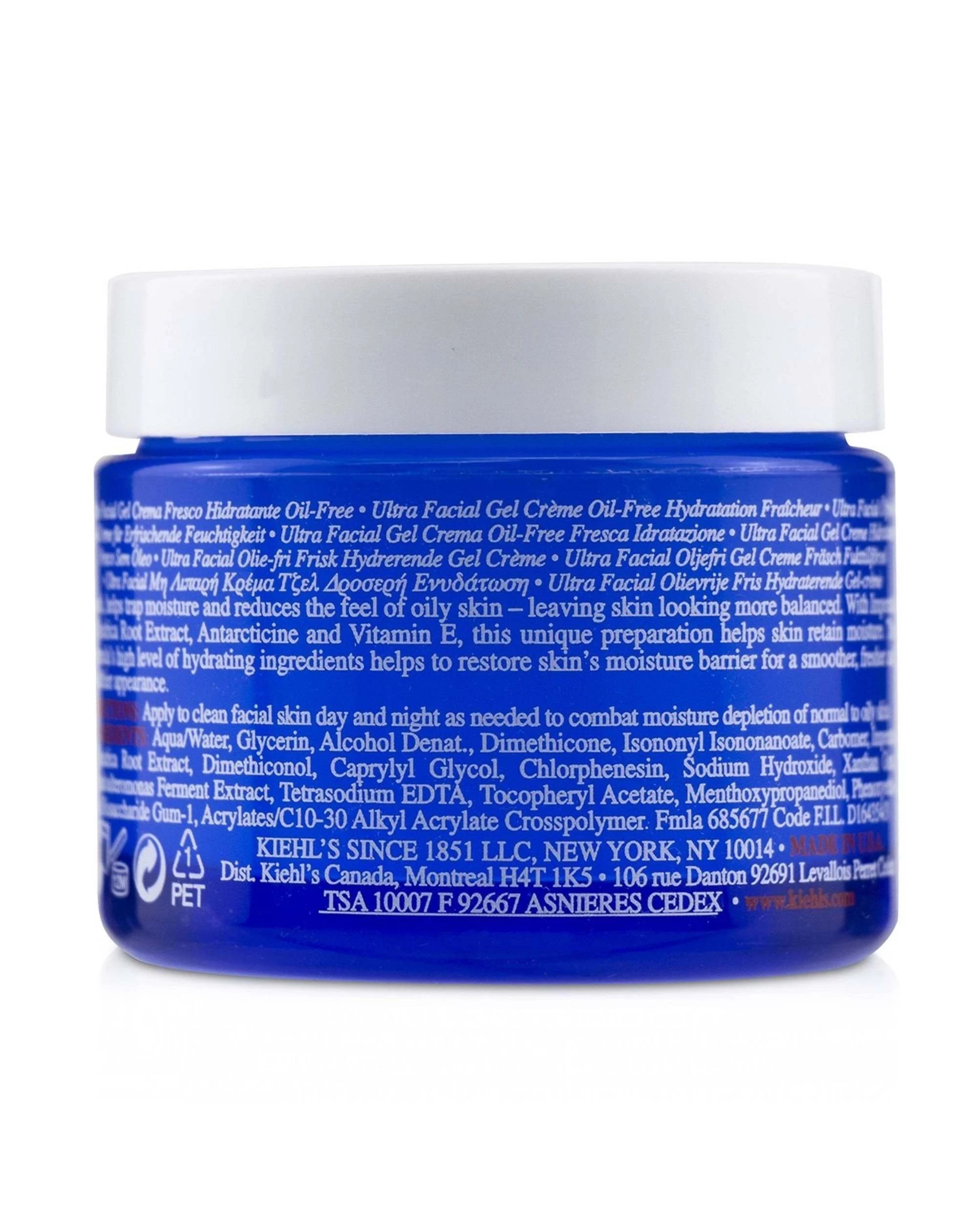 2 Kiehl's Ultra Facial Oil-Free Gel Cream - For Normal to Oily Skin Types 50ml/1.7oz, 2 of 4