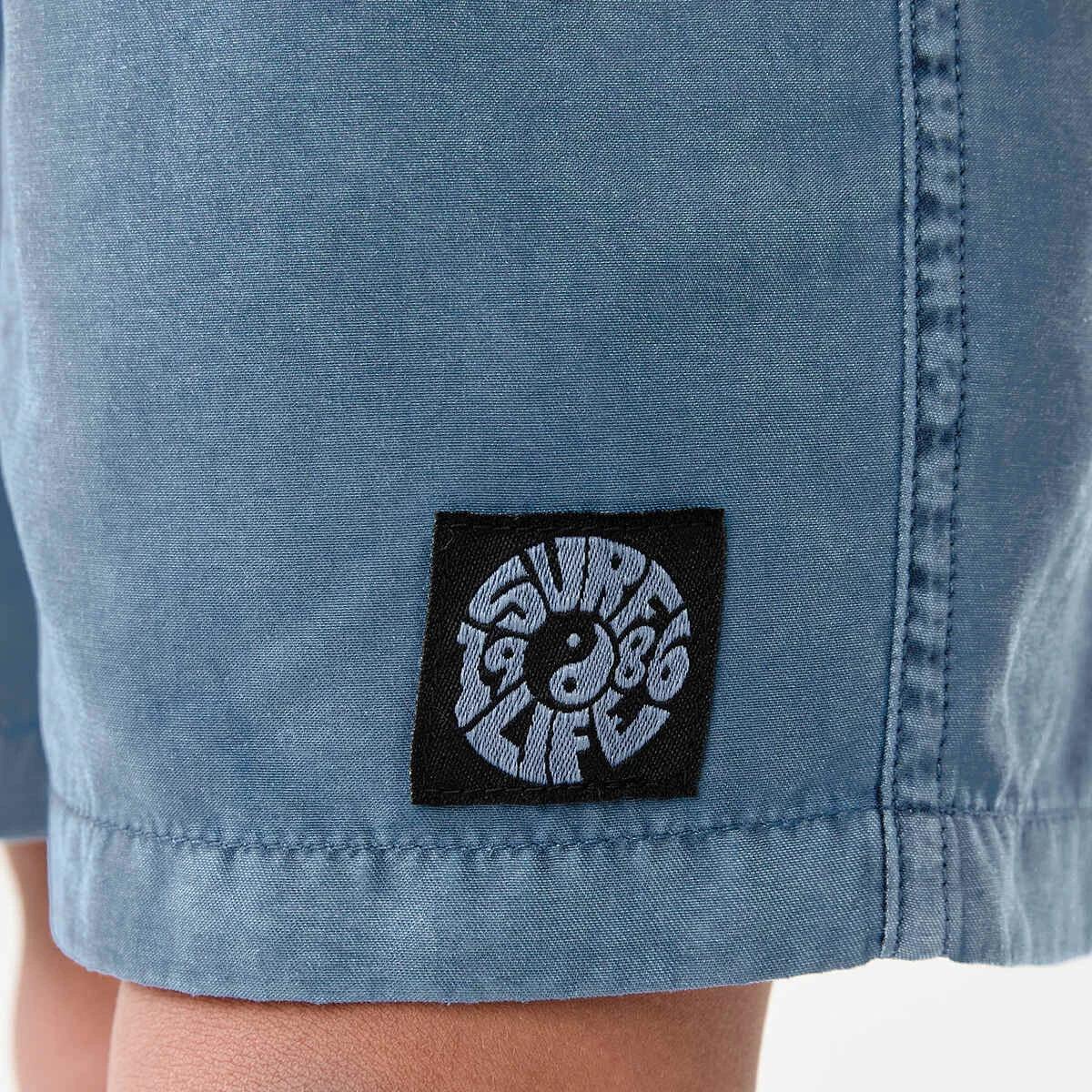 4 Washed Shorts COPENHAGEN BLUE, 4 of 6