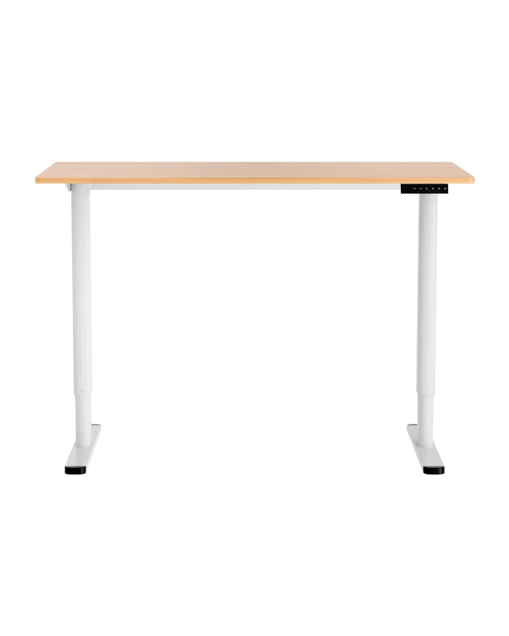 3 120CM Artiss Electric Standing Desk Sit Stand Desks Home Office Computer Desk - Brown, 3 of 5