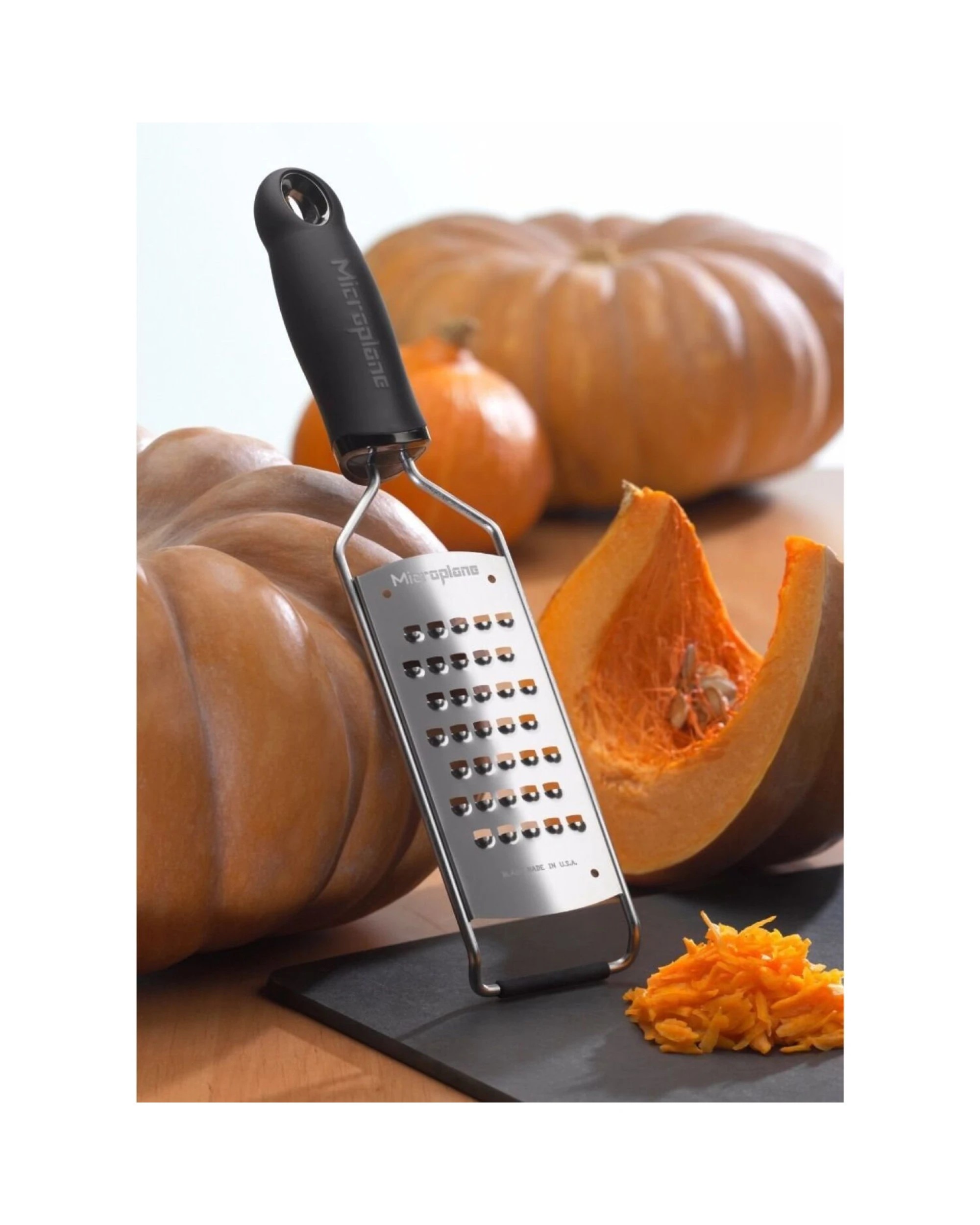 3 Microplane Stainless Steel Gourmet Extra Coarse Grater Clog-Resistant Blade - Silver, 3 of 4