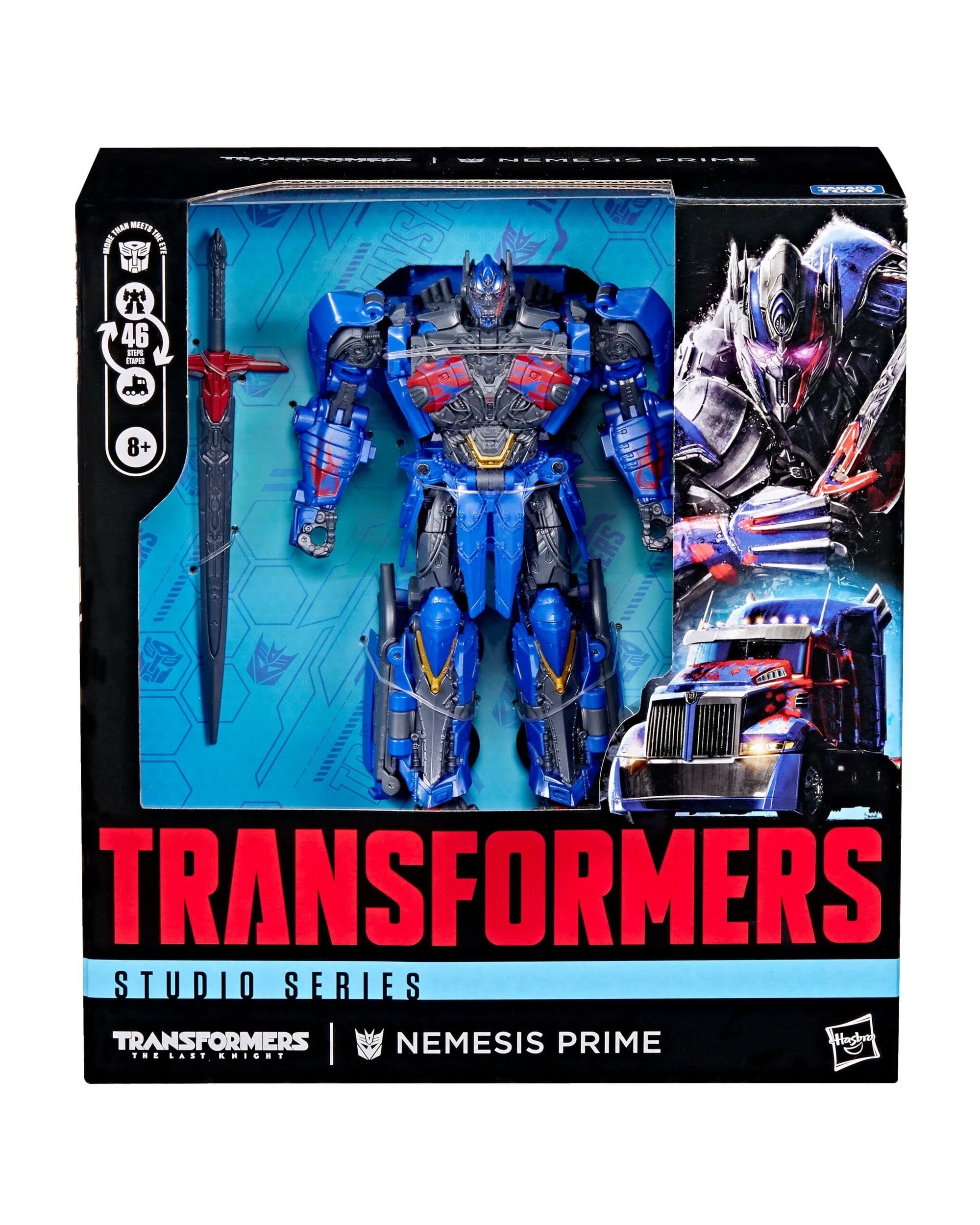 2 Transformers Studio Series Transformers: The Last Knight Nemesis Prime Leader Class Action Figure, 2 of 6