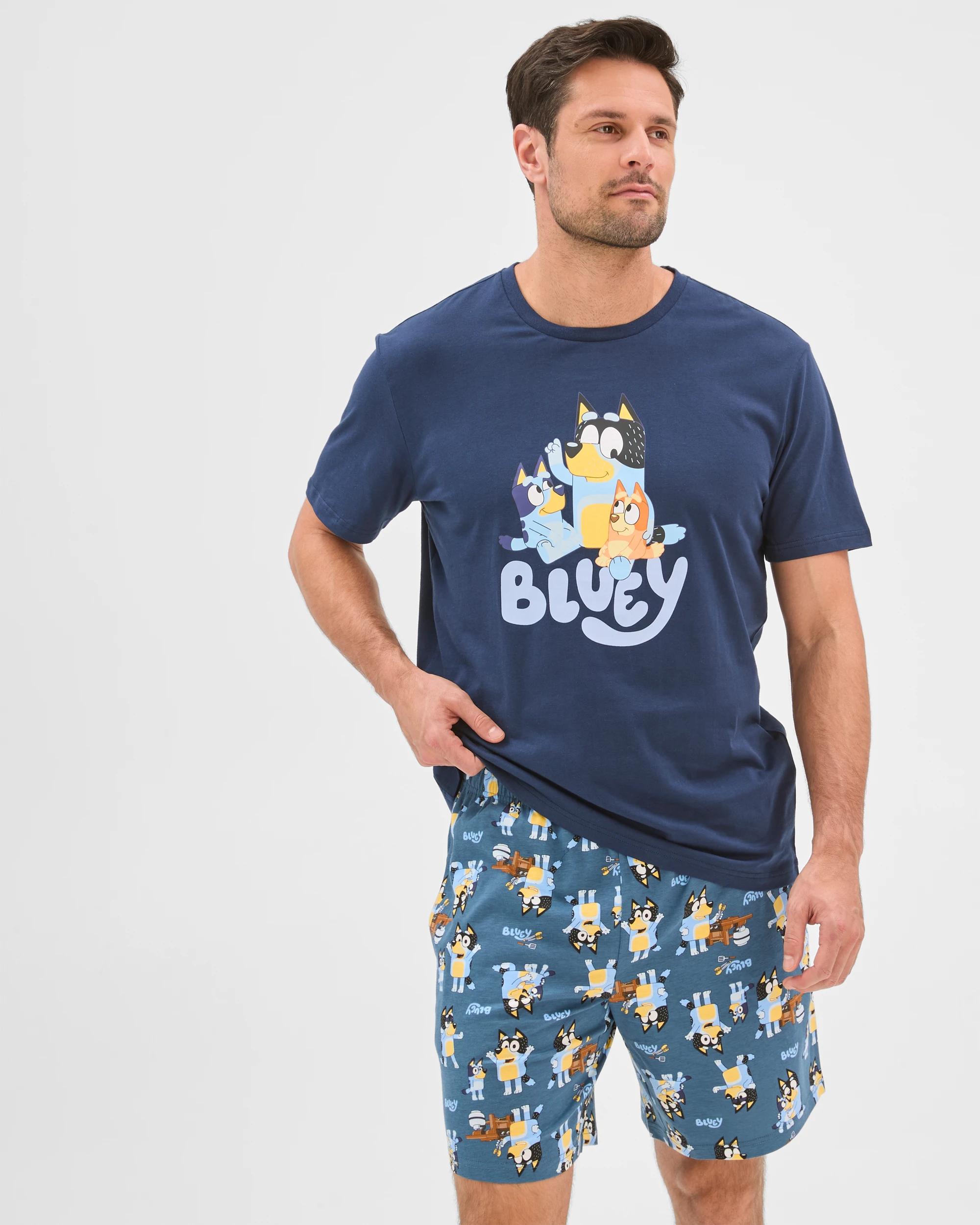5 Family Matching Bluey Australian Cotton Pyjama Set BLUE BLUEY, 5 of 9