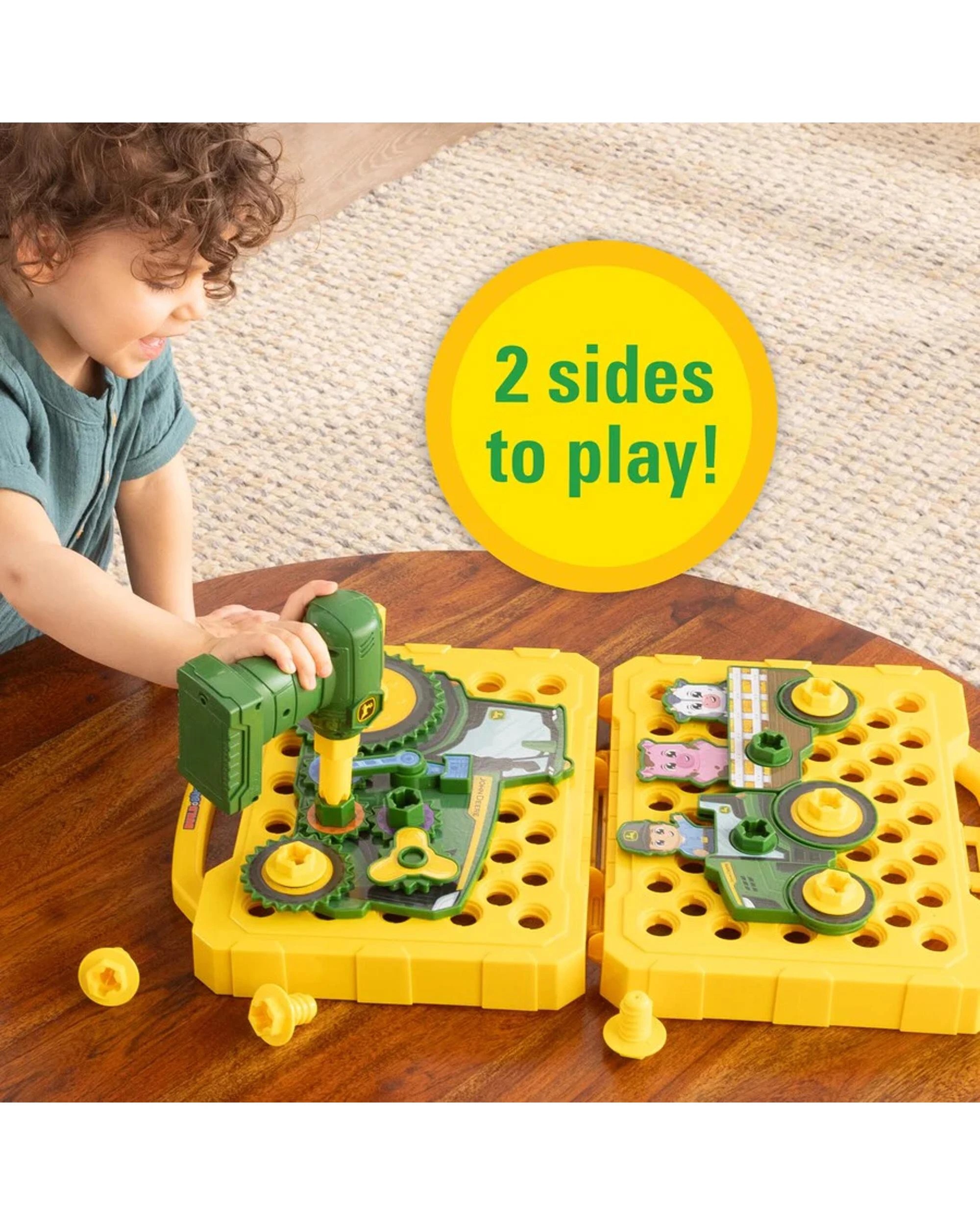 9 TOMY John Deere Build-A-Buddy Activity Board Playset, 9 of 10
