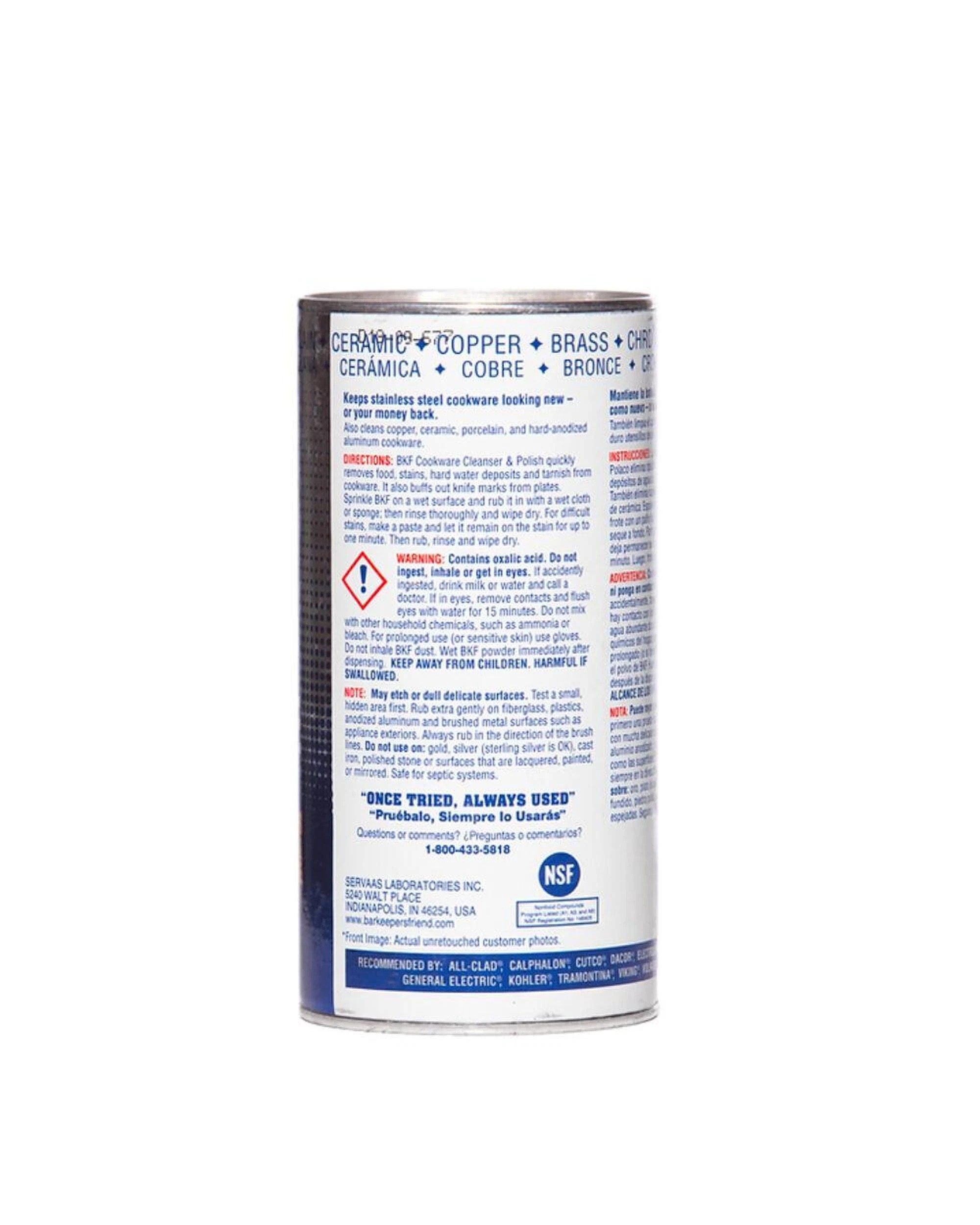 8 Bar Keepers Friend Cookware Cleanser & Polish 340g  Set of 6, 8 of 8