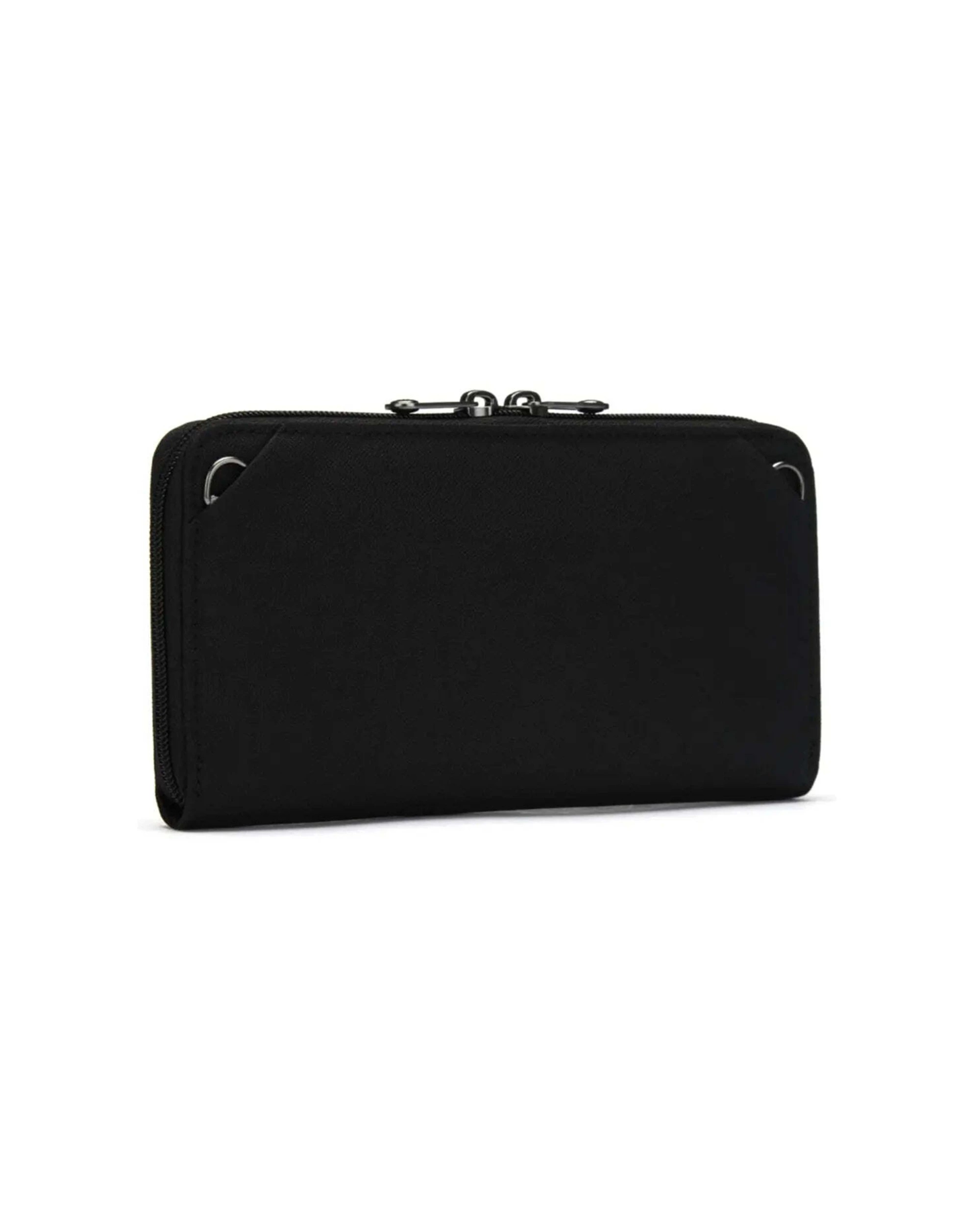 5 Pacsafe RFIDsafe Continental Wallet RFID Blocking Recycled Polyester Jet - Black, 5 of 8