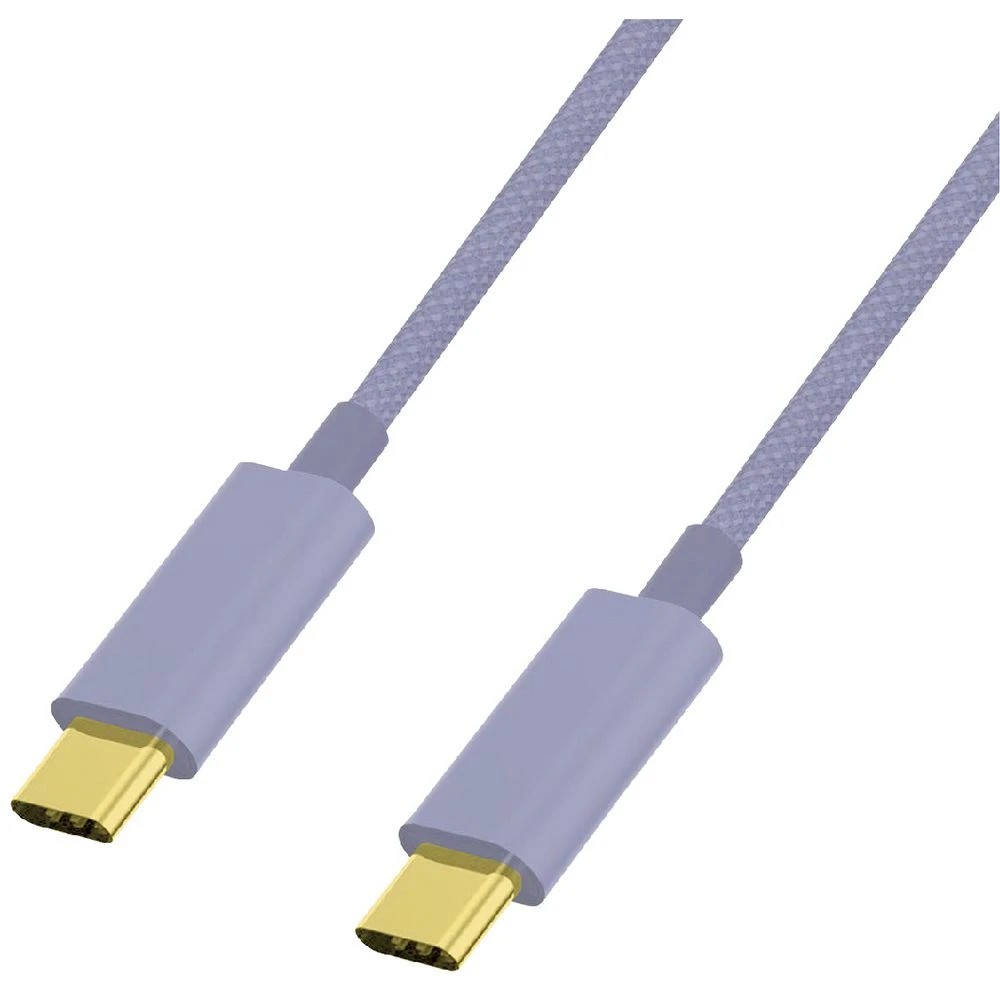 3 Otto USB-C to USB-C Cable 1m Pastel Blue, 3 of 4