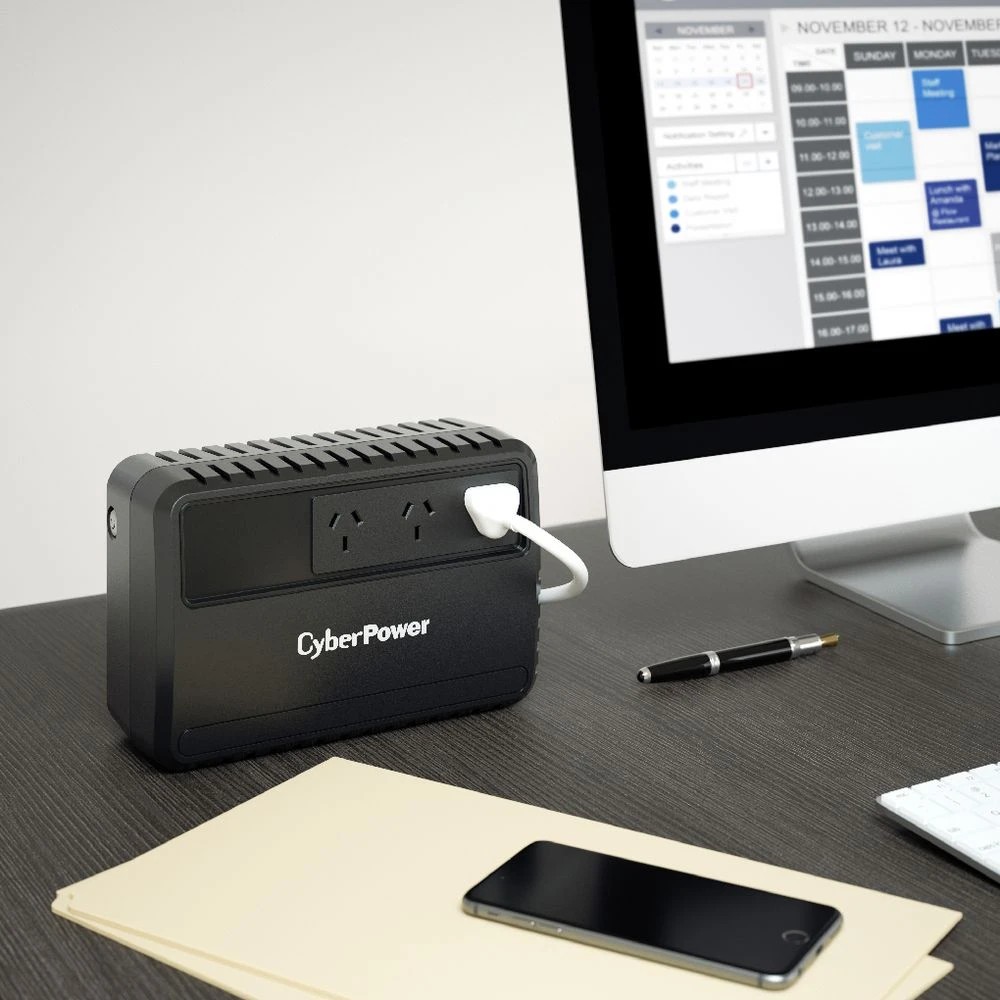 4 CyberPower 650VA Backup Utility Powerboard UPS, 4 of 4