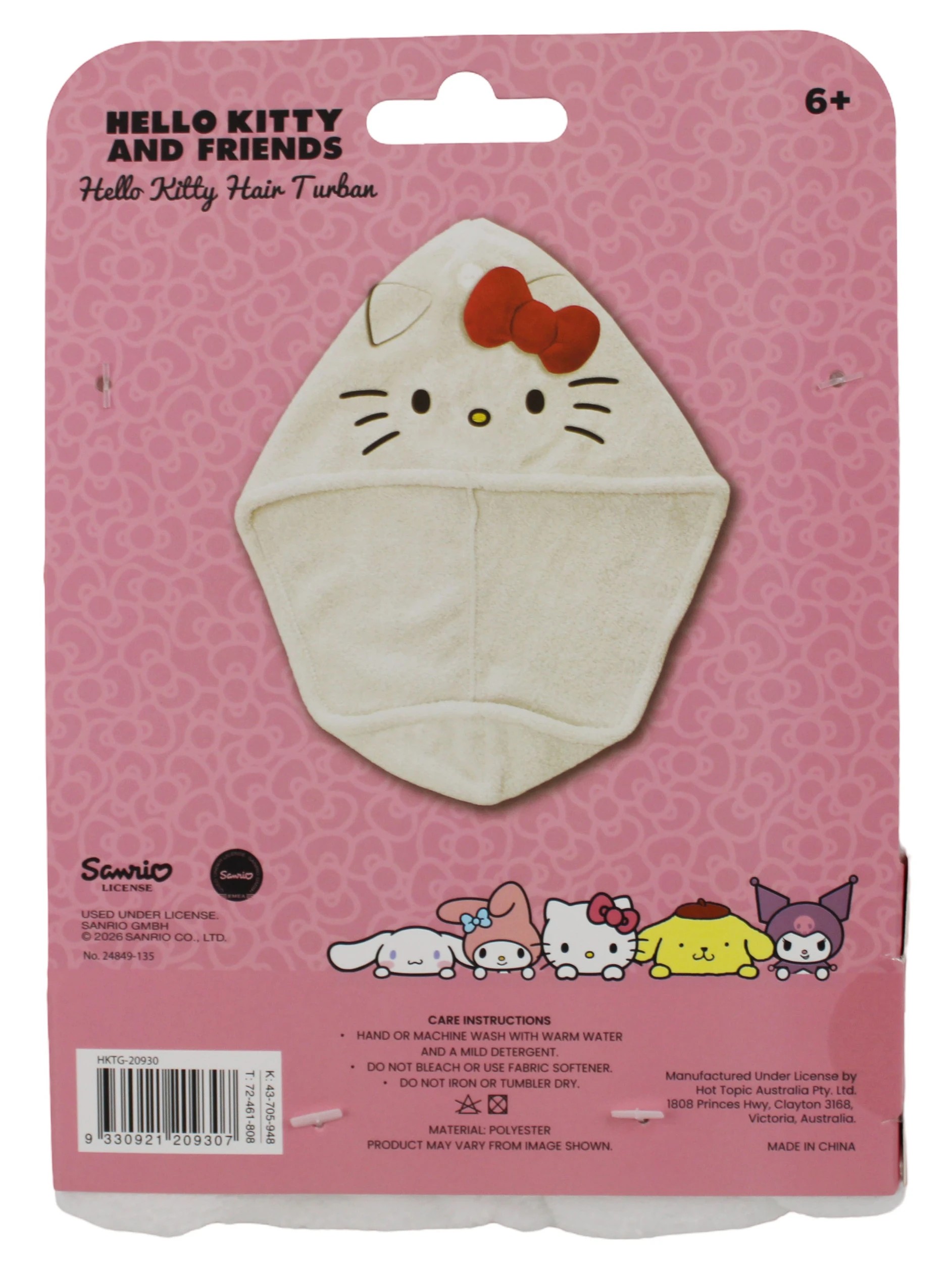 3 Hello Kitty and Friends: Hello Kitty Hair Turban, 3 of 3