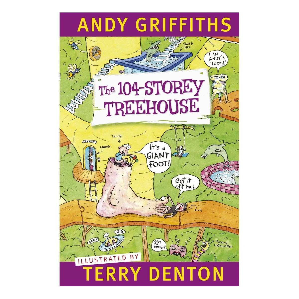 1 The 104-Storey Treehouse by Andy Griffiths - Book