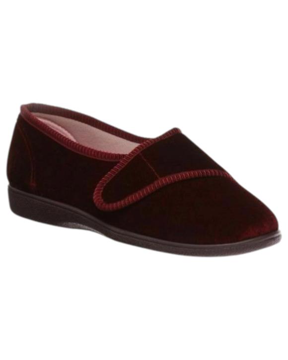 Grosby Womens Lilian Deep Navy Moccasins Warm Shoes Slip On Slippers