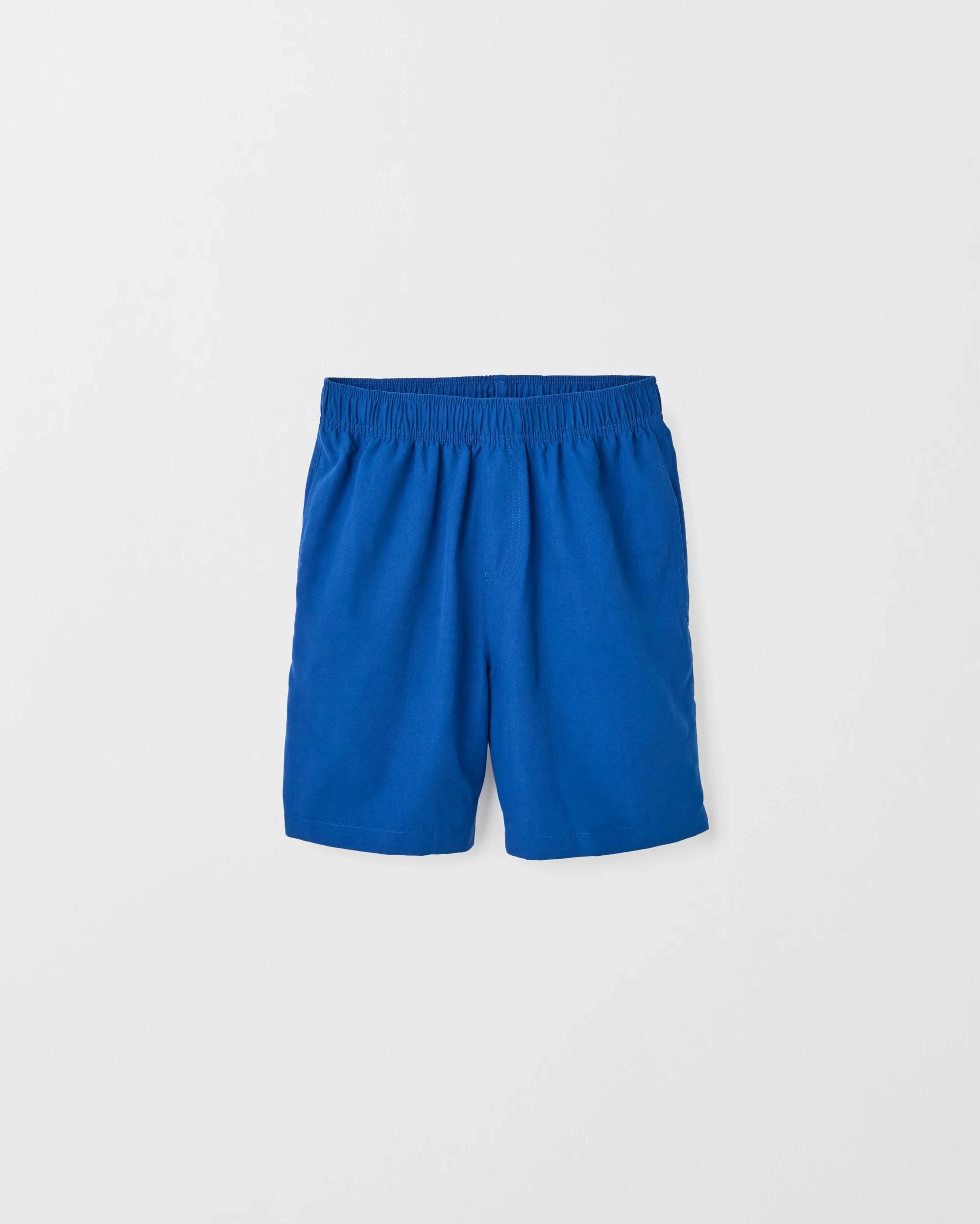 3 Target Kids School 2 Pack Microfibre Shorts ROYAL BLUE, 3 of 3