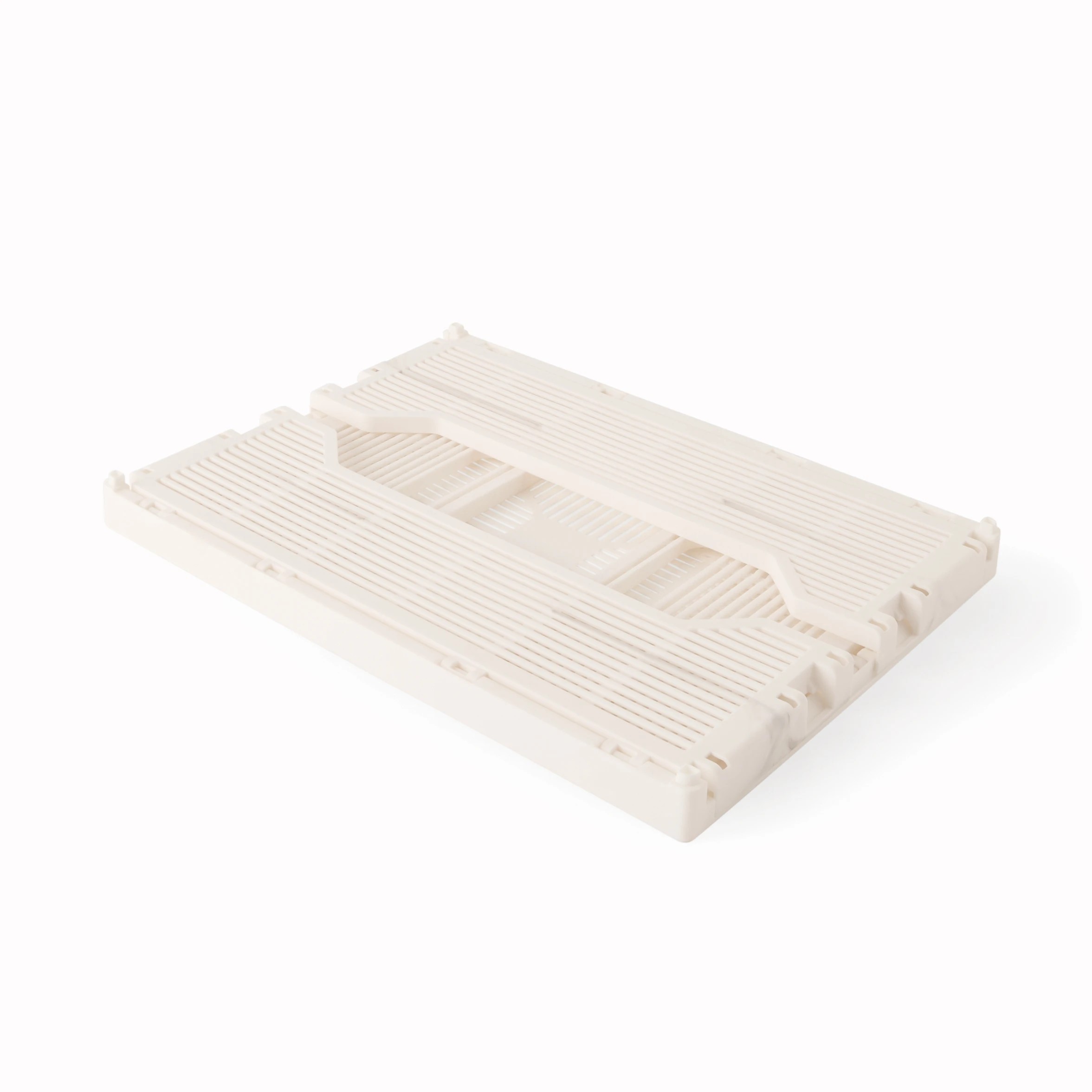 6 13L Linear Collapsible Crate - White, 6 of 6