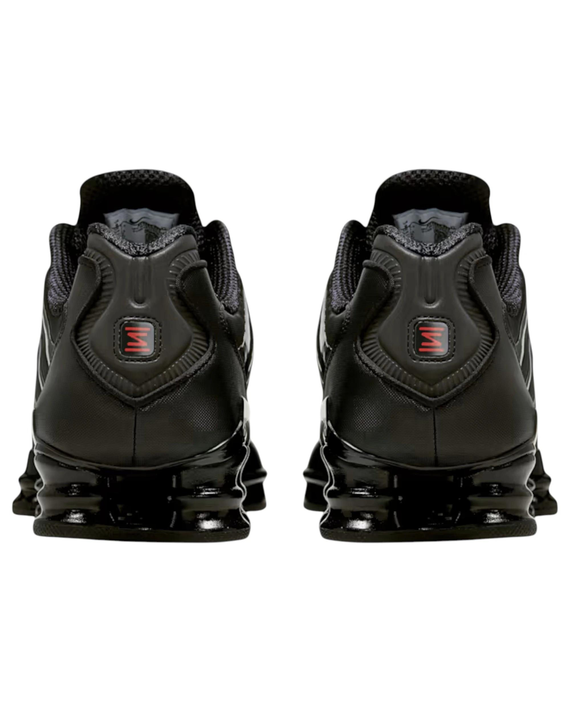 3 Nike Mens Shox TL Reflective Athletic Shoes BLACK, 3 of 6