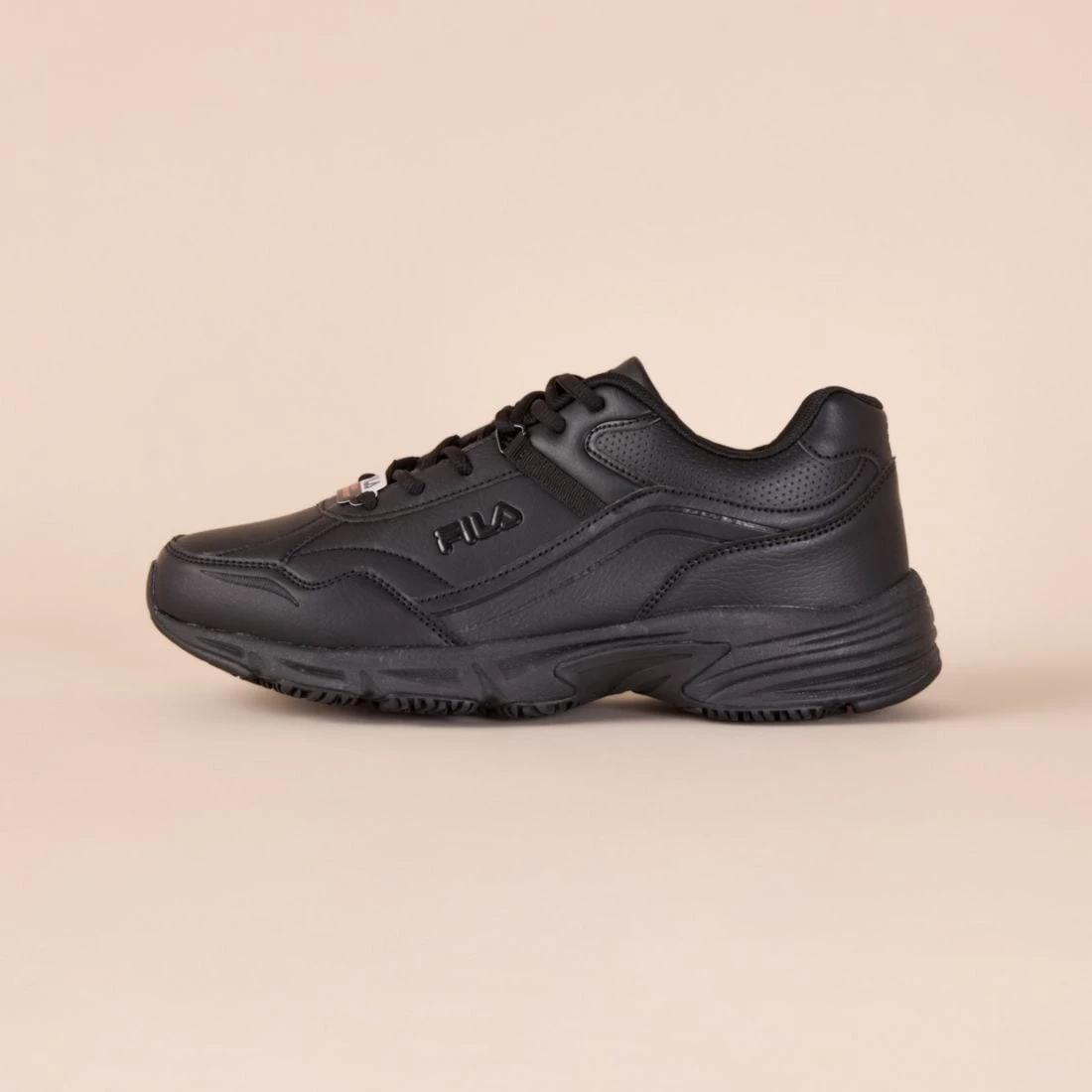 1 Mens Fila Pu Sneakers - Tortona BLACK, 1 of 5