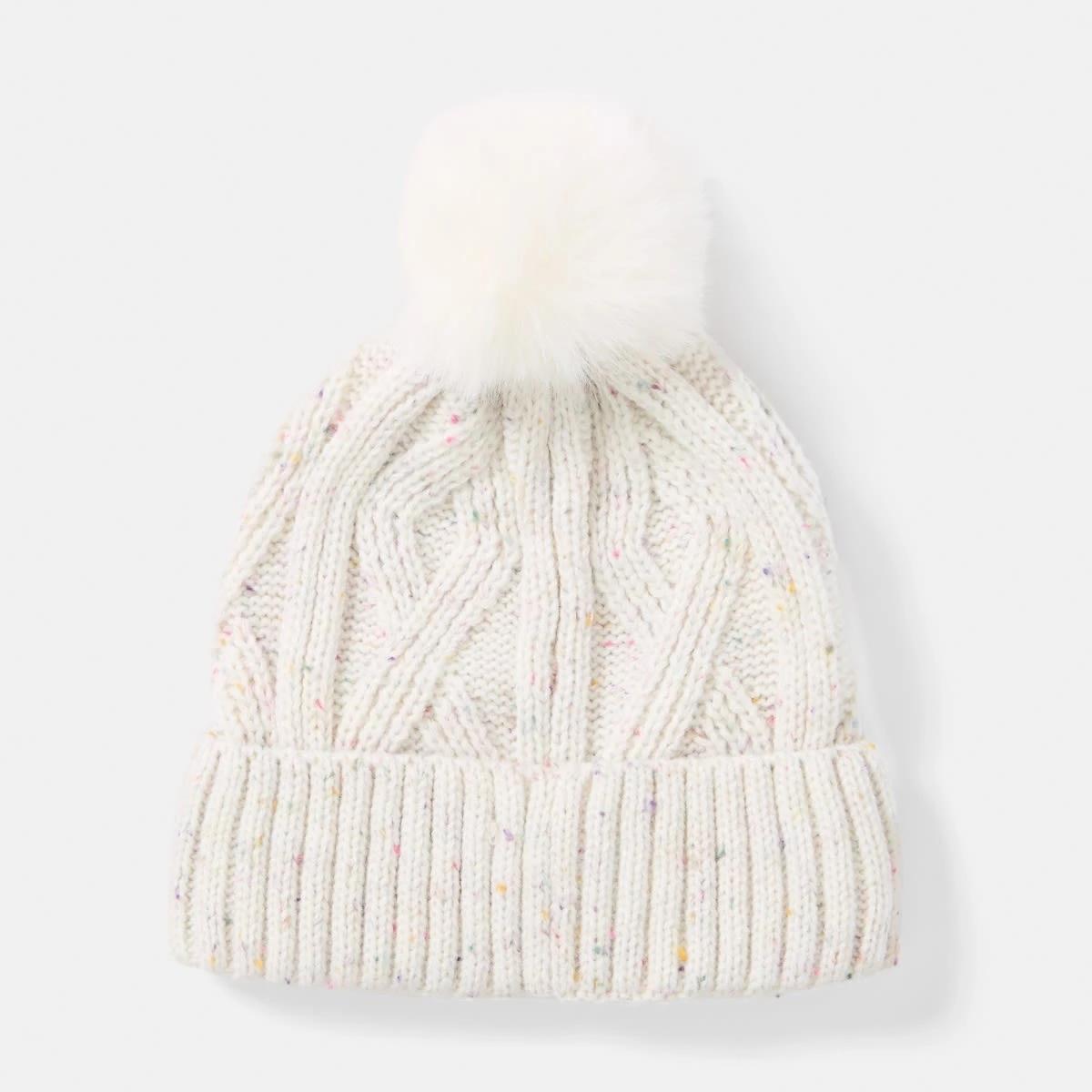 2 Beanie Wht Multi, 2 of 3