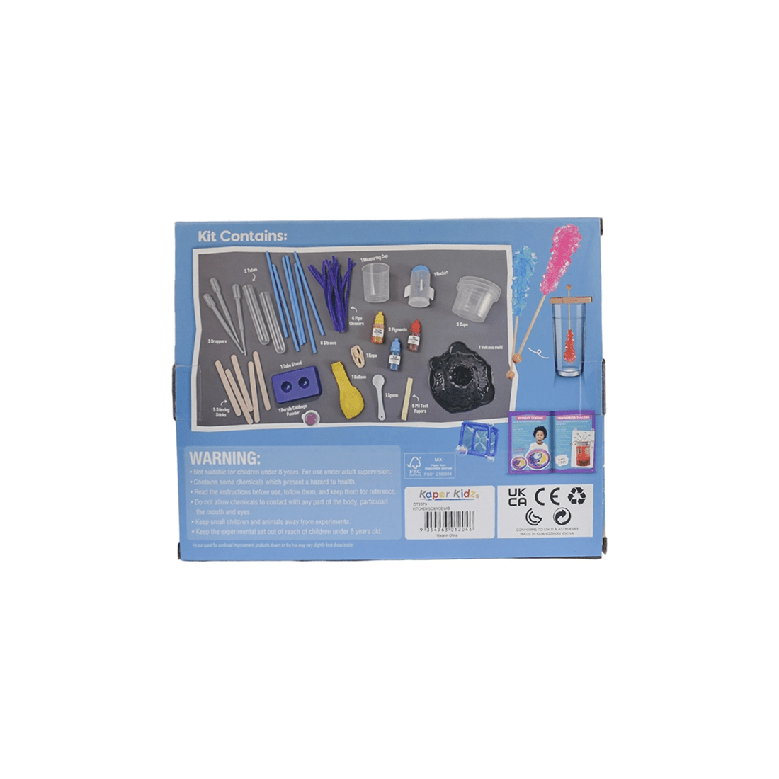 9 Kaper Kidz Kitchen Science Lab Kids Science Kit 8 Years Plus Educational Toy - Multi, 9 of 9